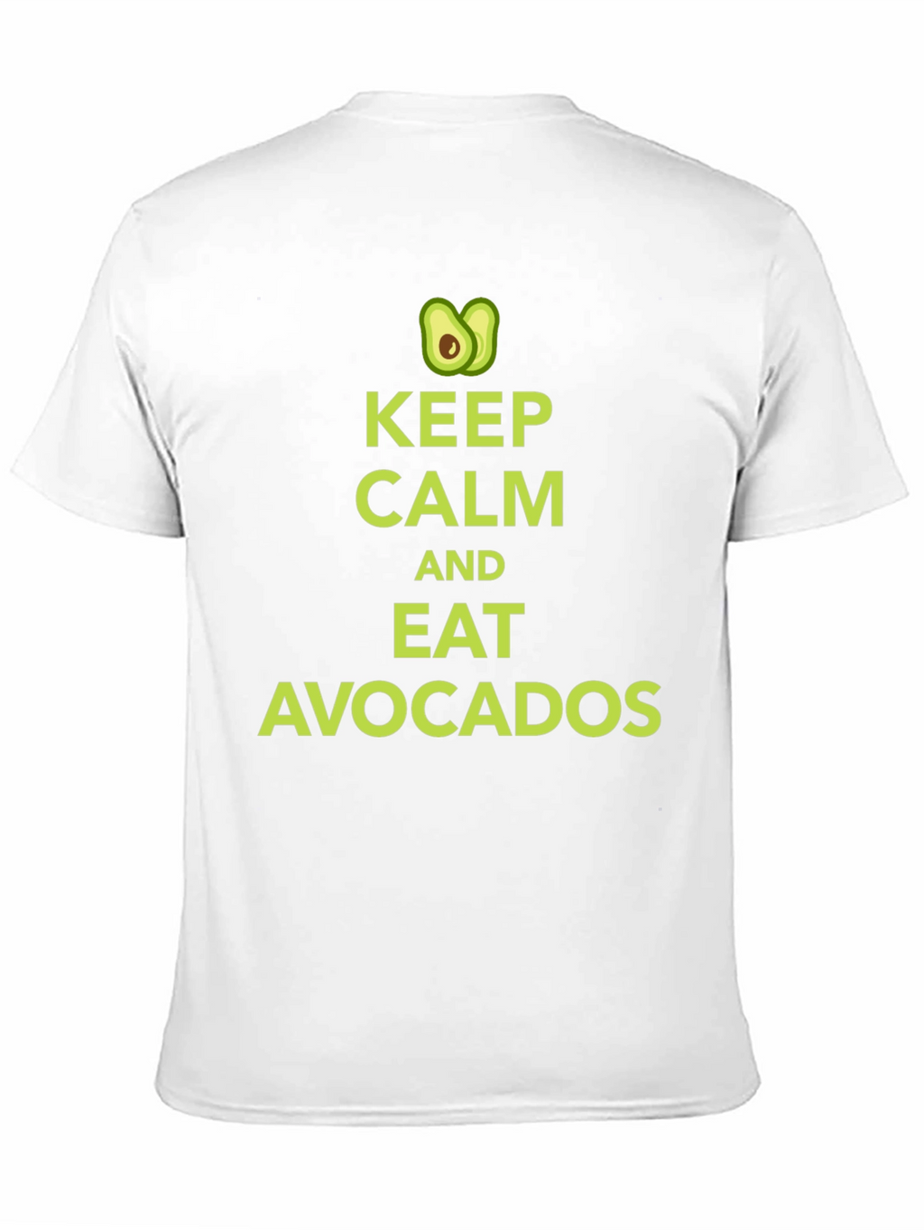 Keep Calm & Eat Avocados Black Graphic Tee