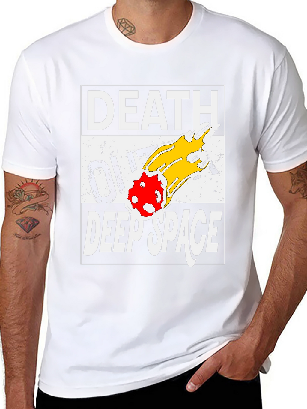 Death Out Deep Space Graphic T-Shirt
