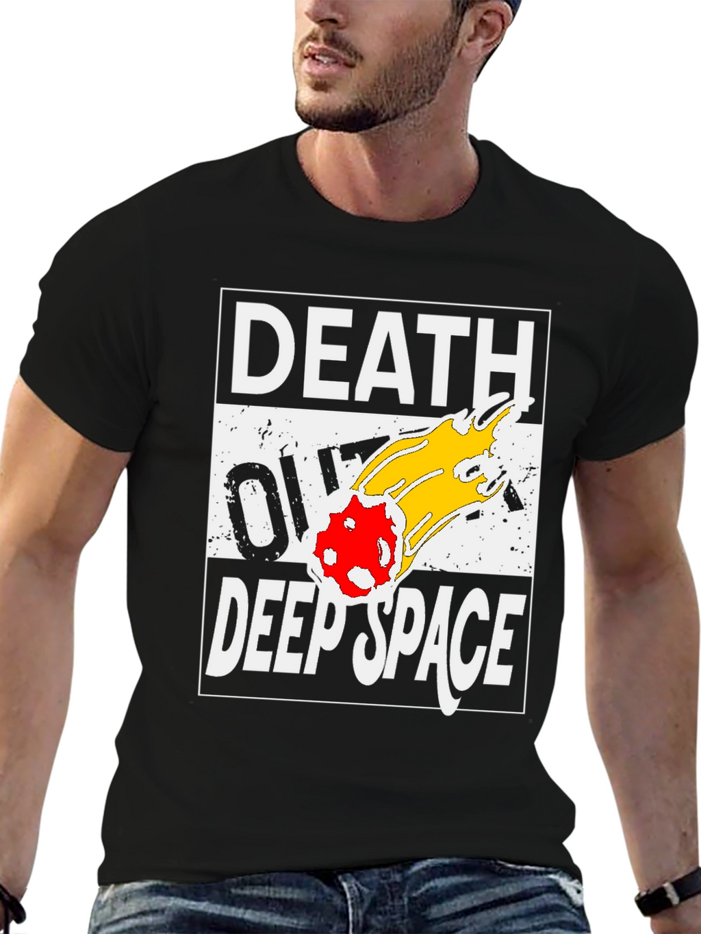Death Out Deep Space Graphic T-Shirt