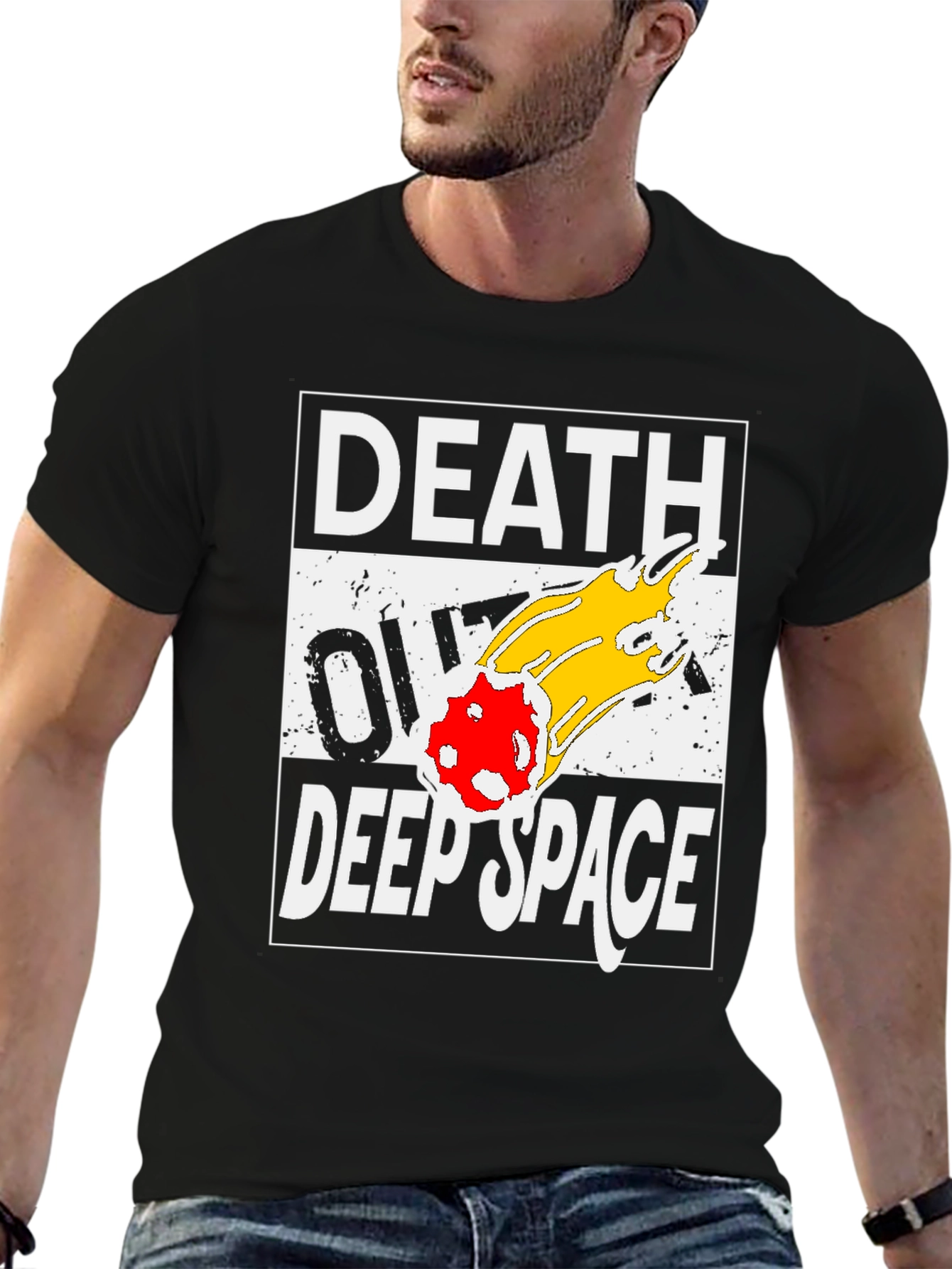 Death Out Deep Space Graphic T-Shirt