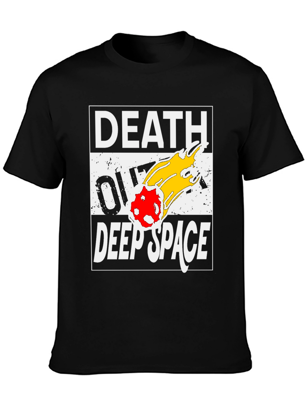 Death Out Deep Space Graphic T-Shirt
