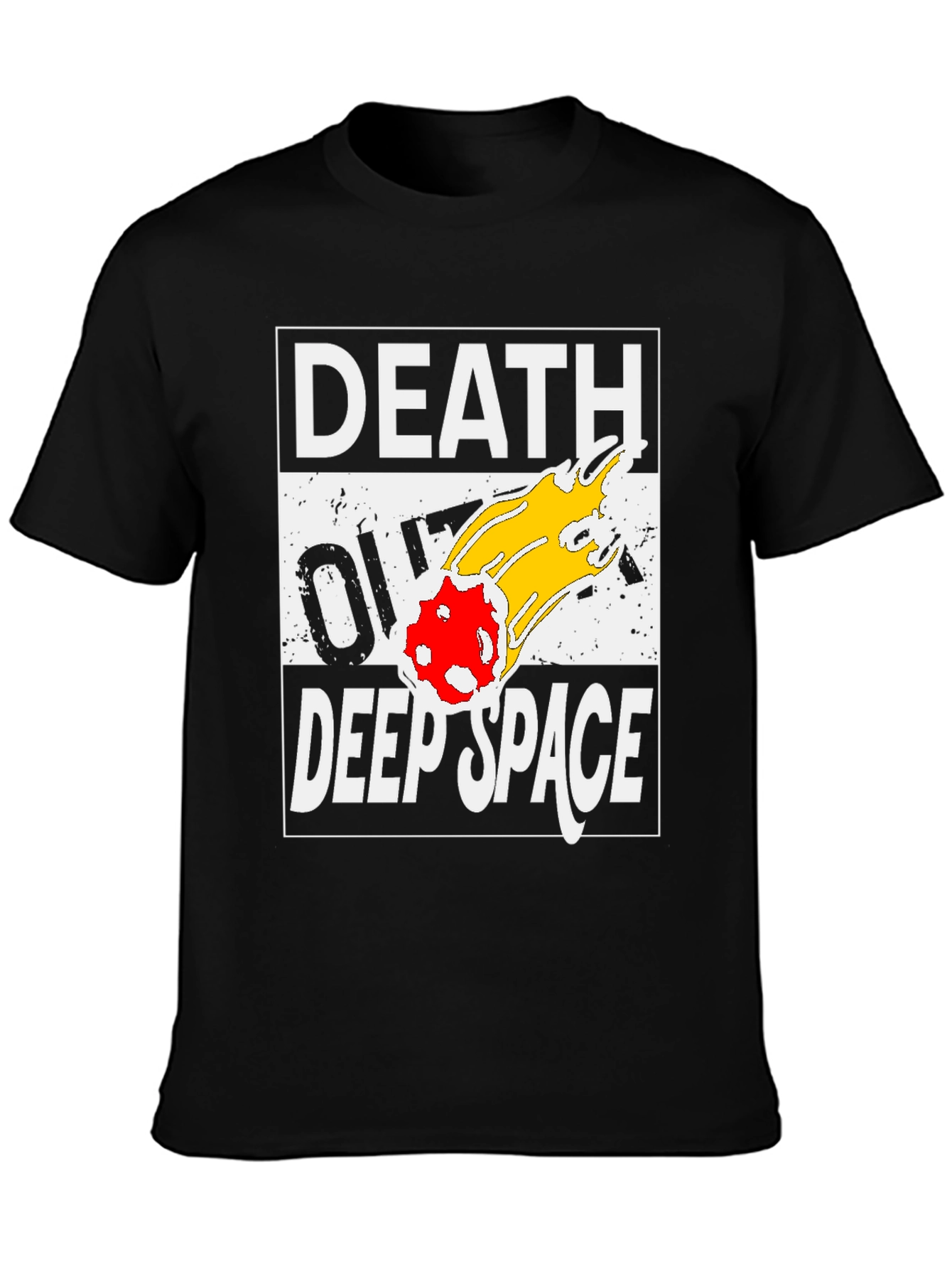 Death Out Deep Space Graphic T-Shirt