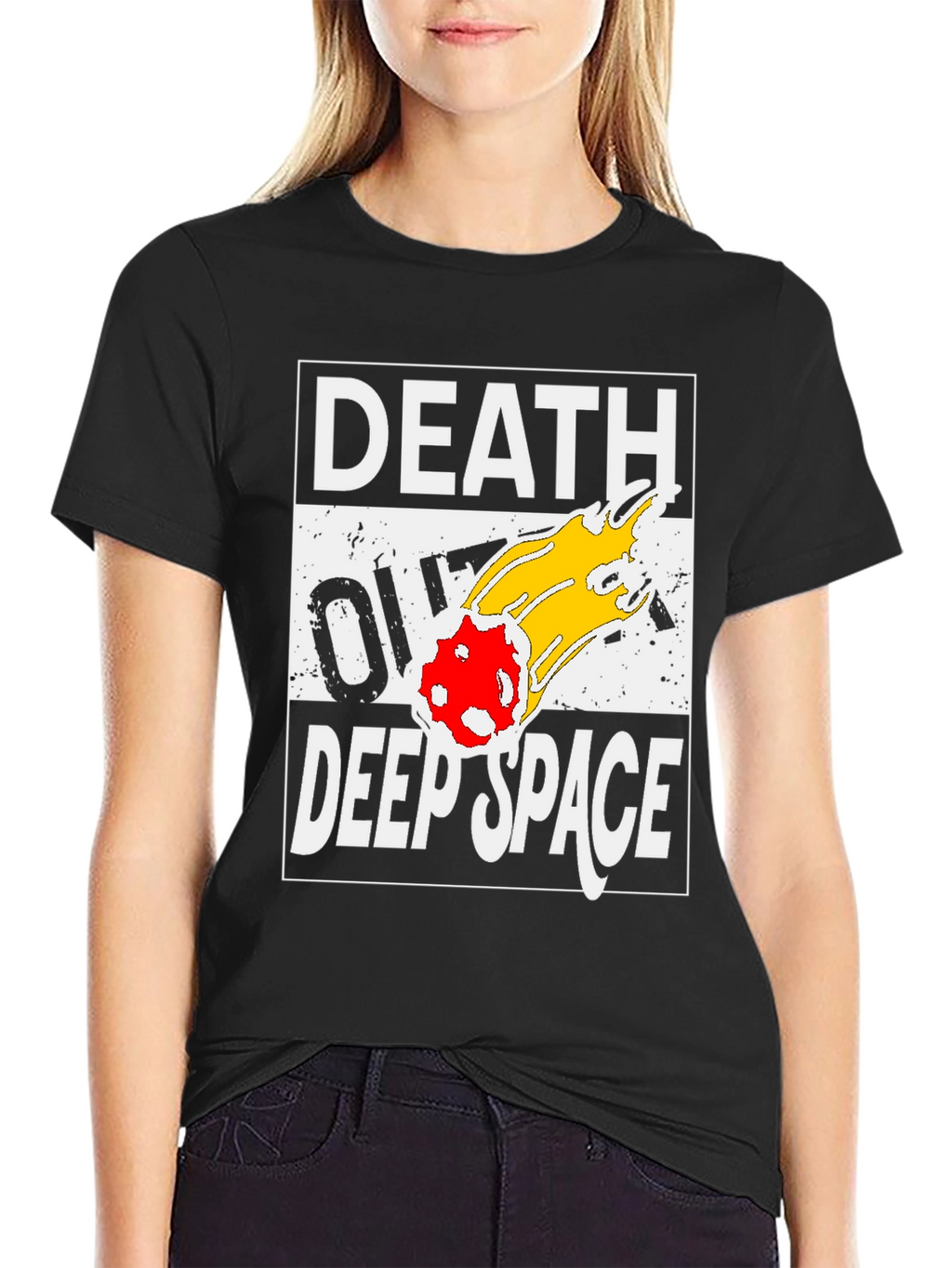 Death Out Deep Space Graphic T-Shirt