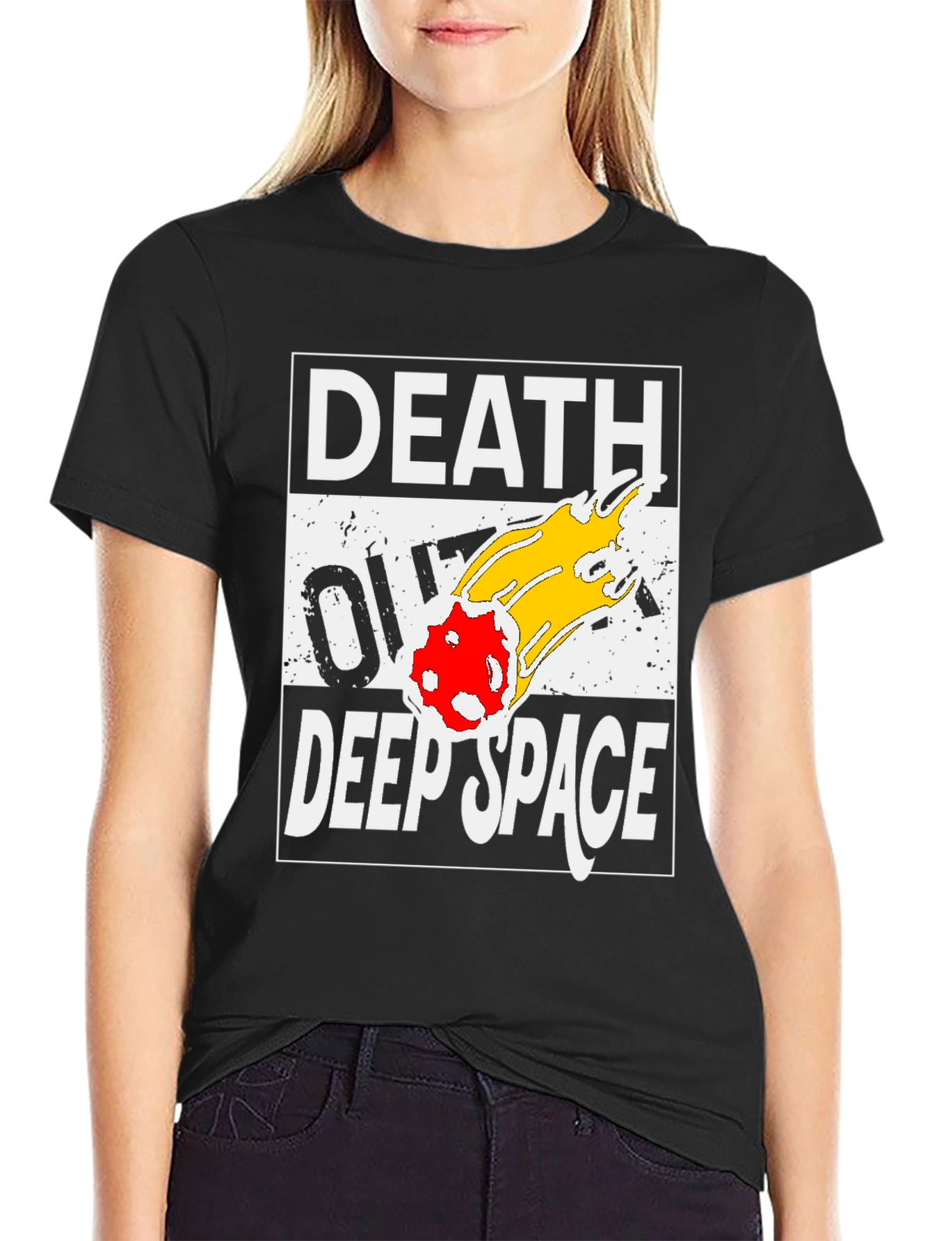 Death Out Deep Space Graphic T-Shirt