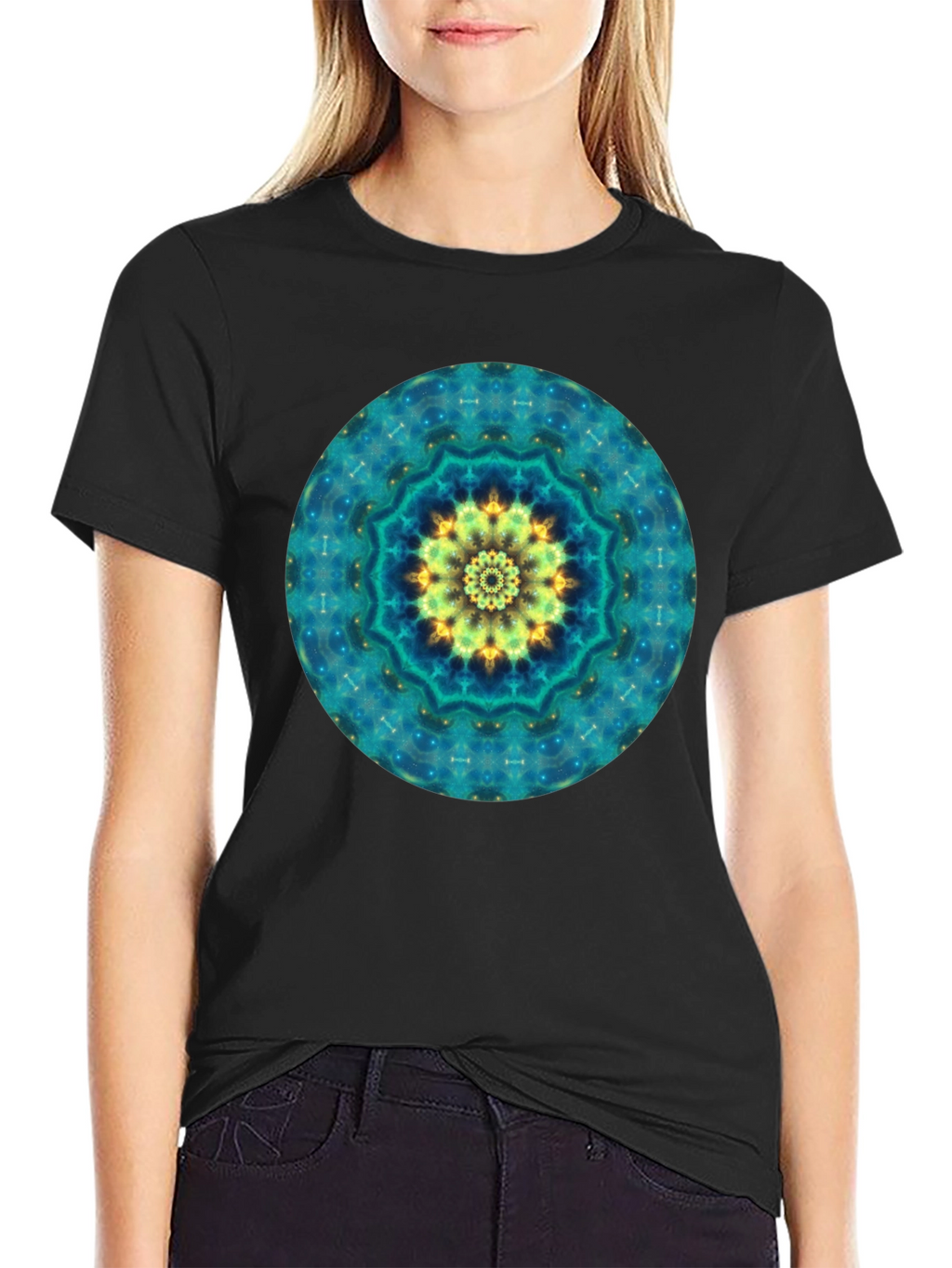 Mandala T-Shirt - Black