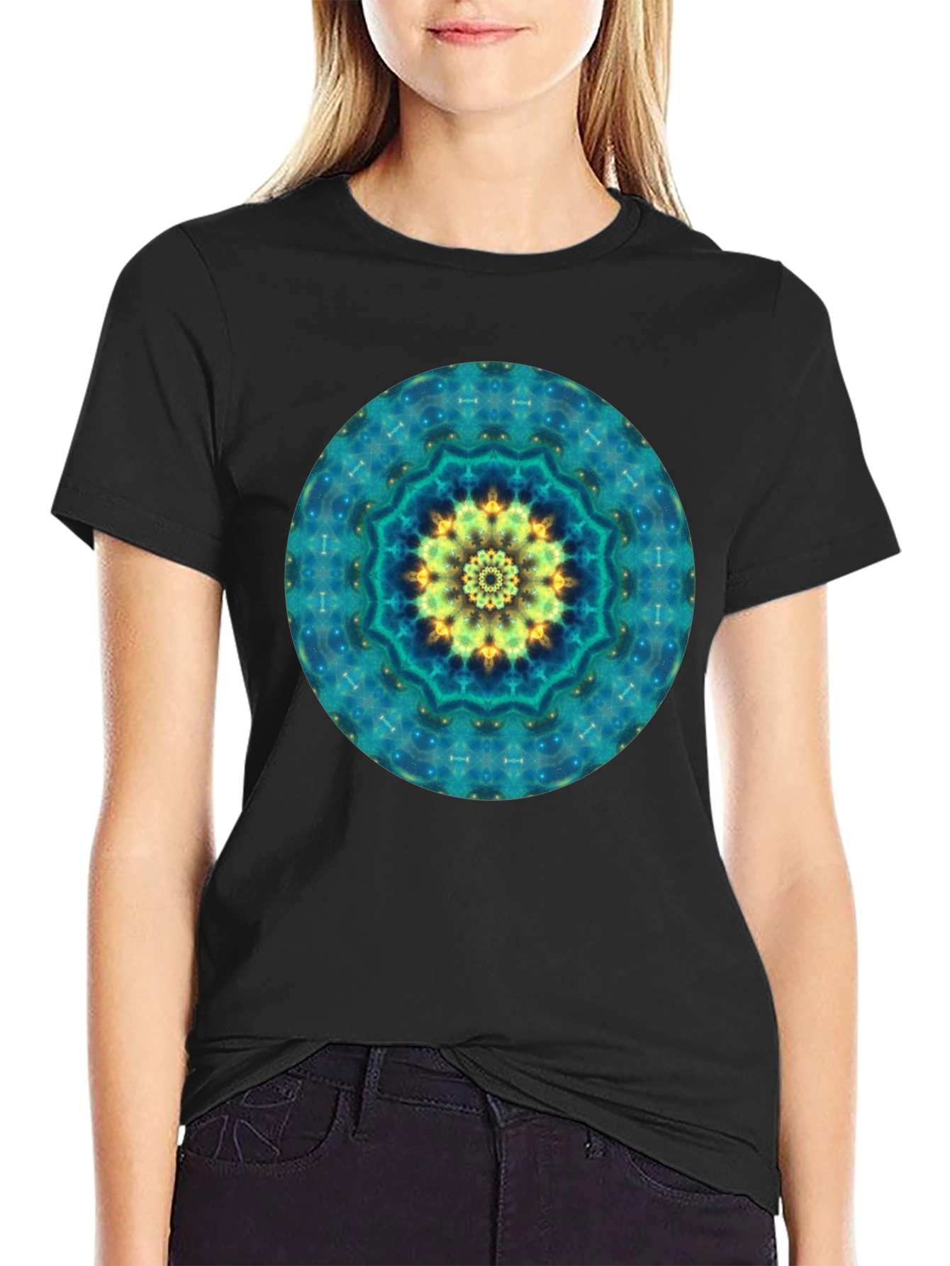 Mandala T-Shirt - Black