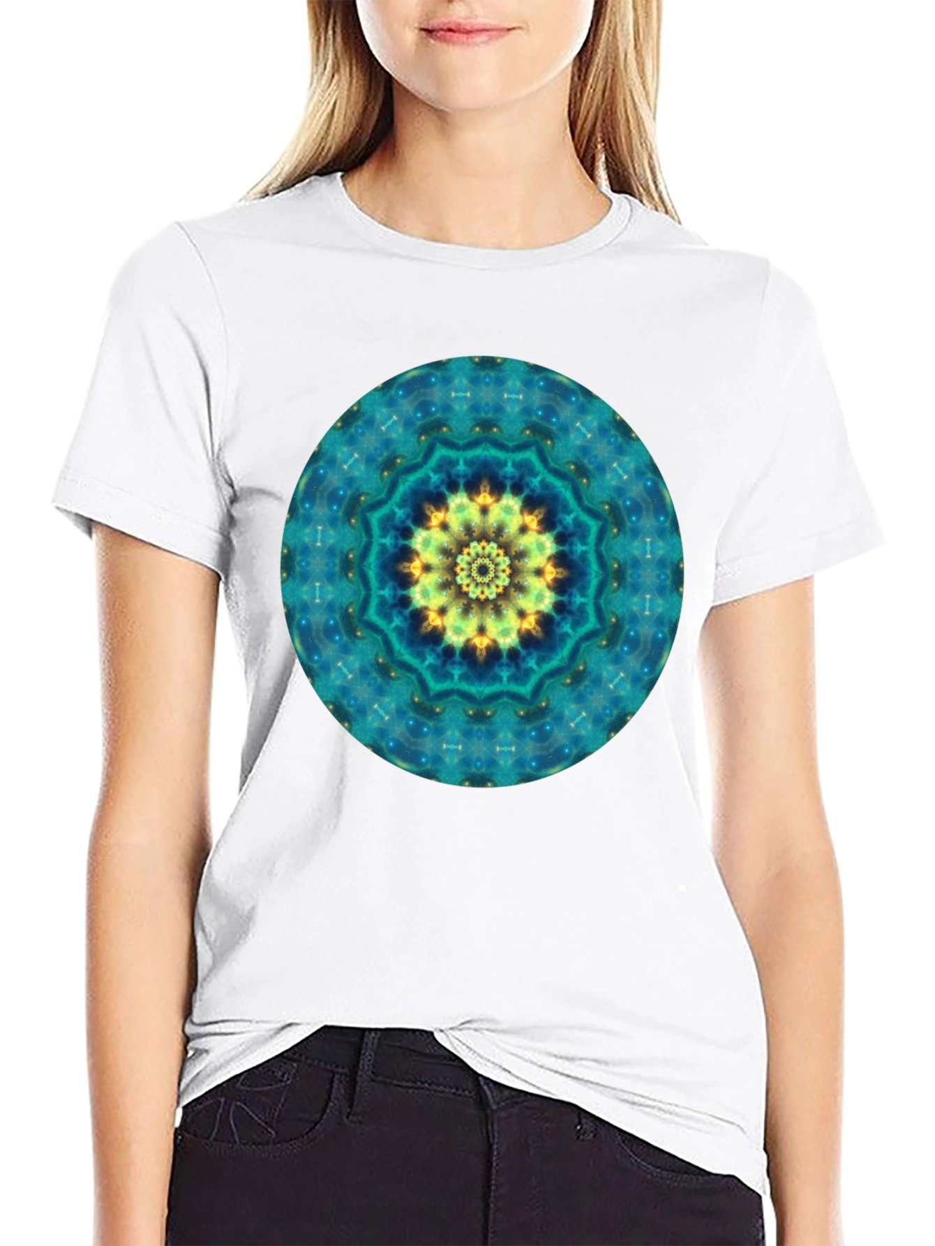 Mandala T-Shirt - Black