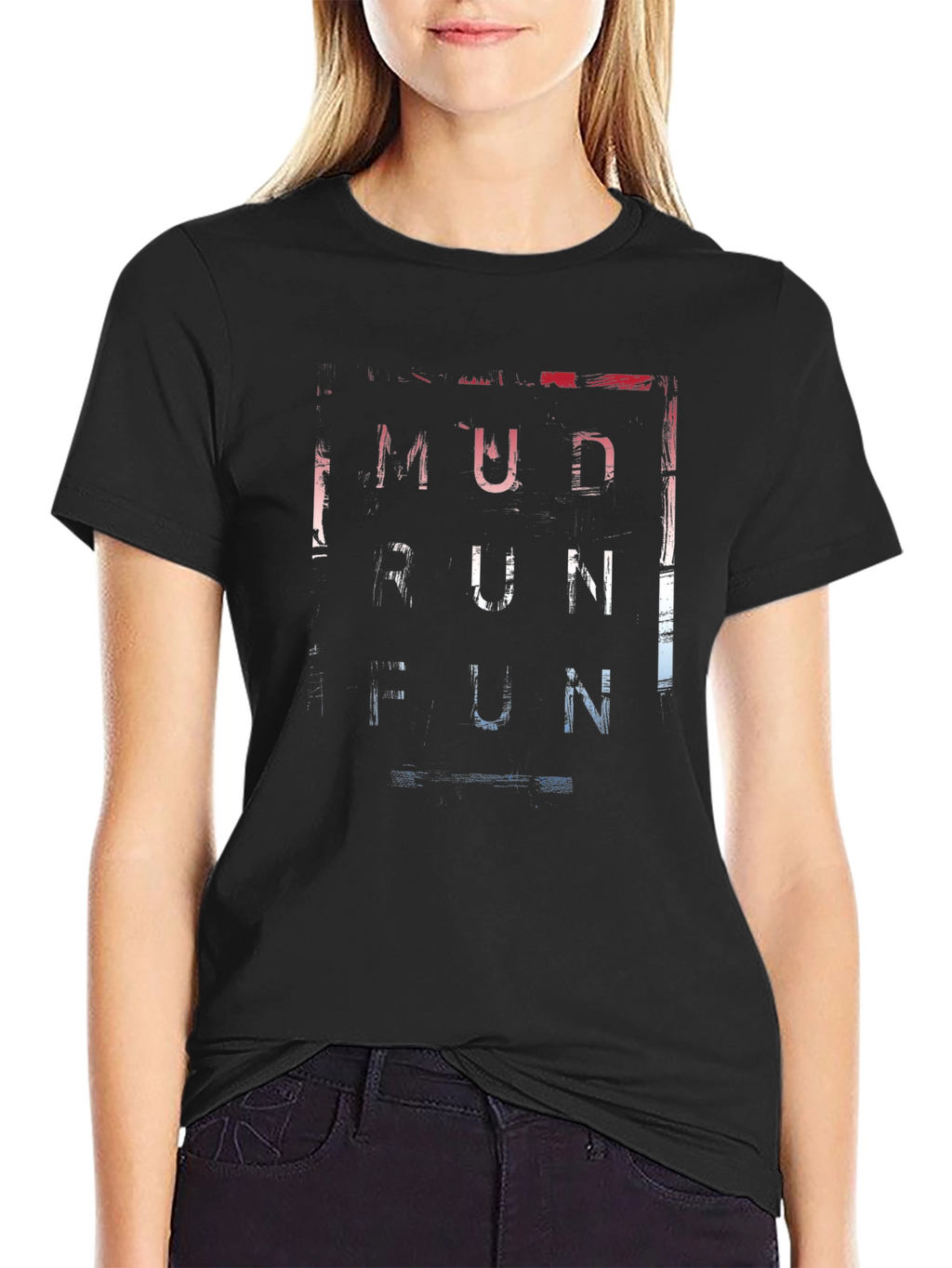 Mud Run Fun Graphic Tee