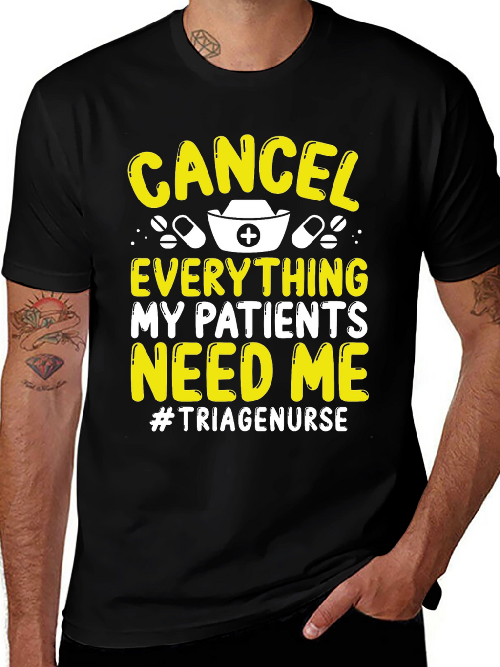 Triage Nurse T-Shirt - Cancel Everything