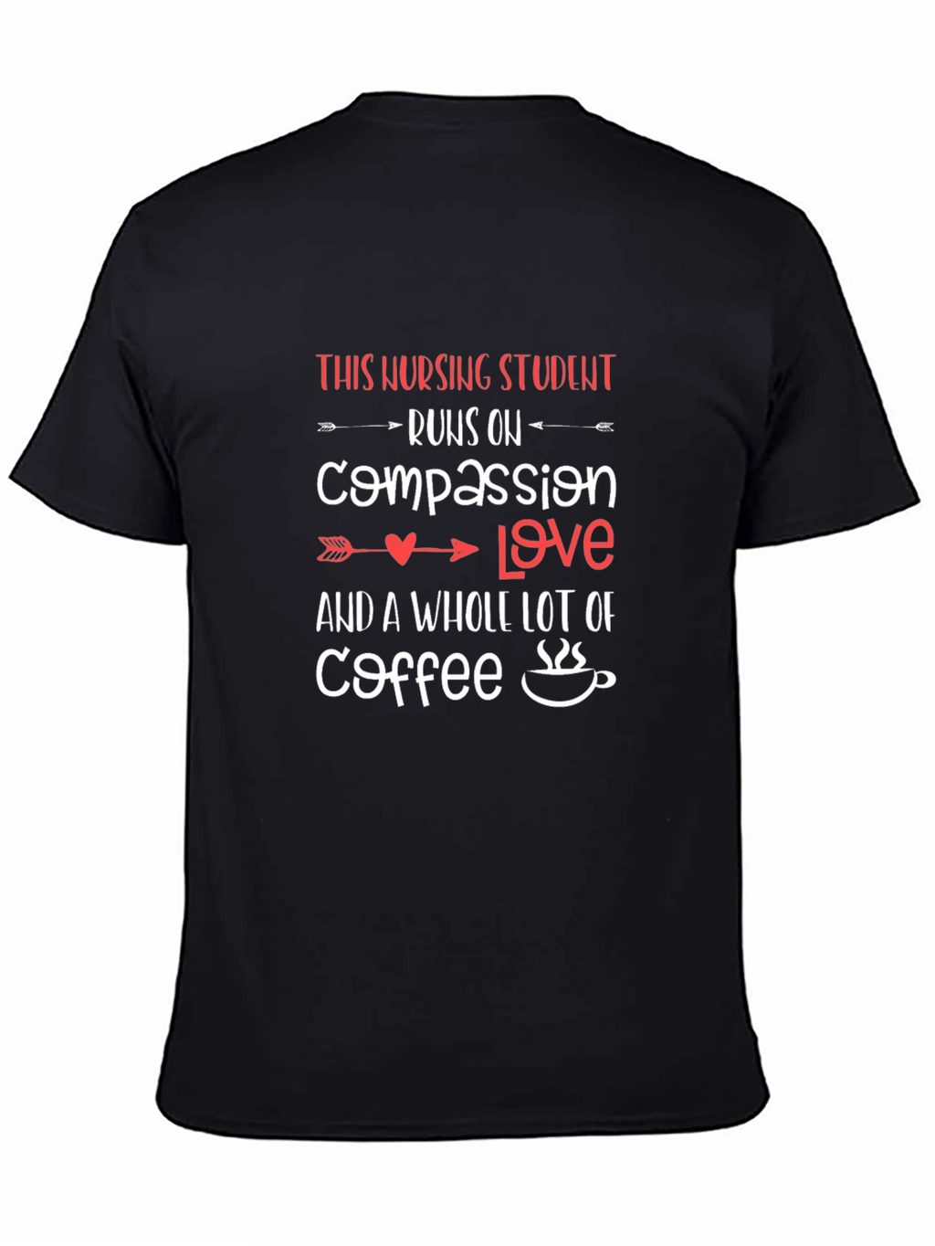 Nursing Student Coffee Lover T-Shirt