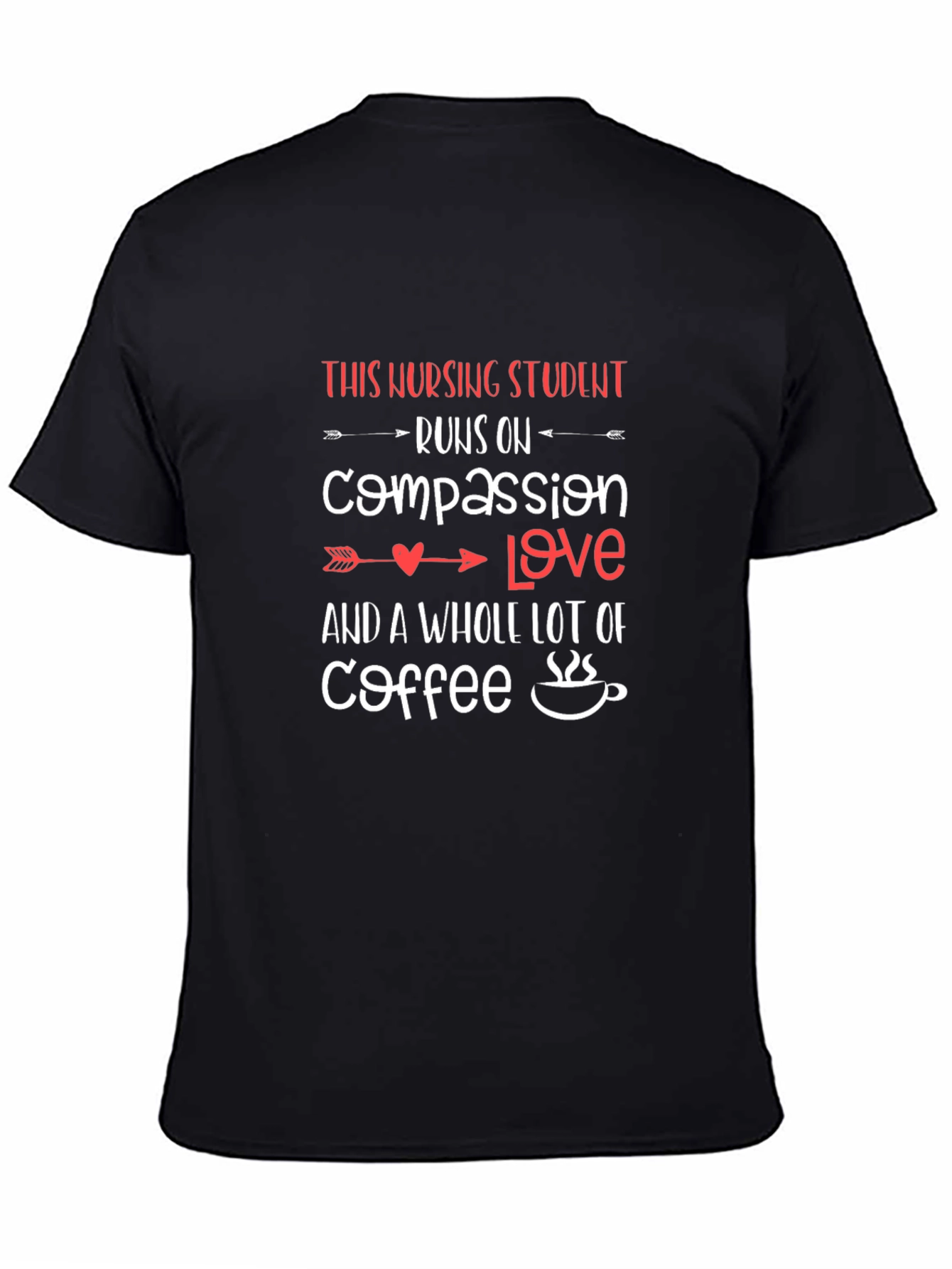 Nursing Student Coffee Lover T-Shirt