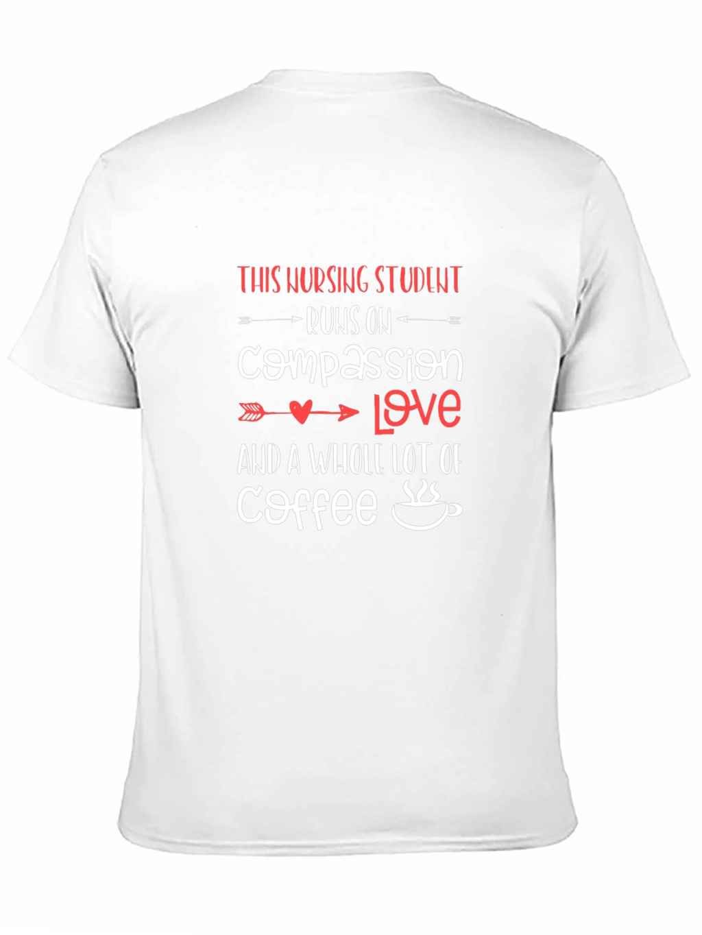 Nursing Student Coffee Lover T-Shirt