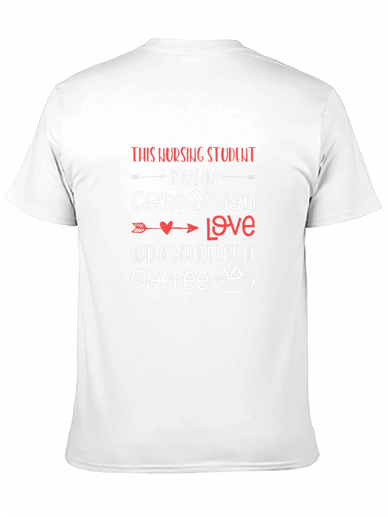 Nursing Student Coffee Lover T-Shirt