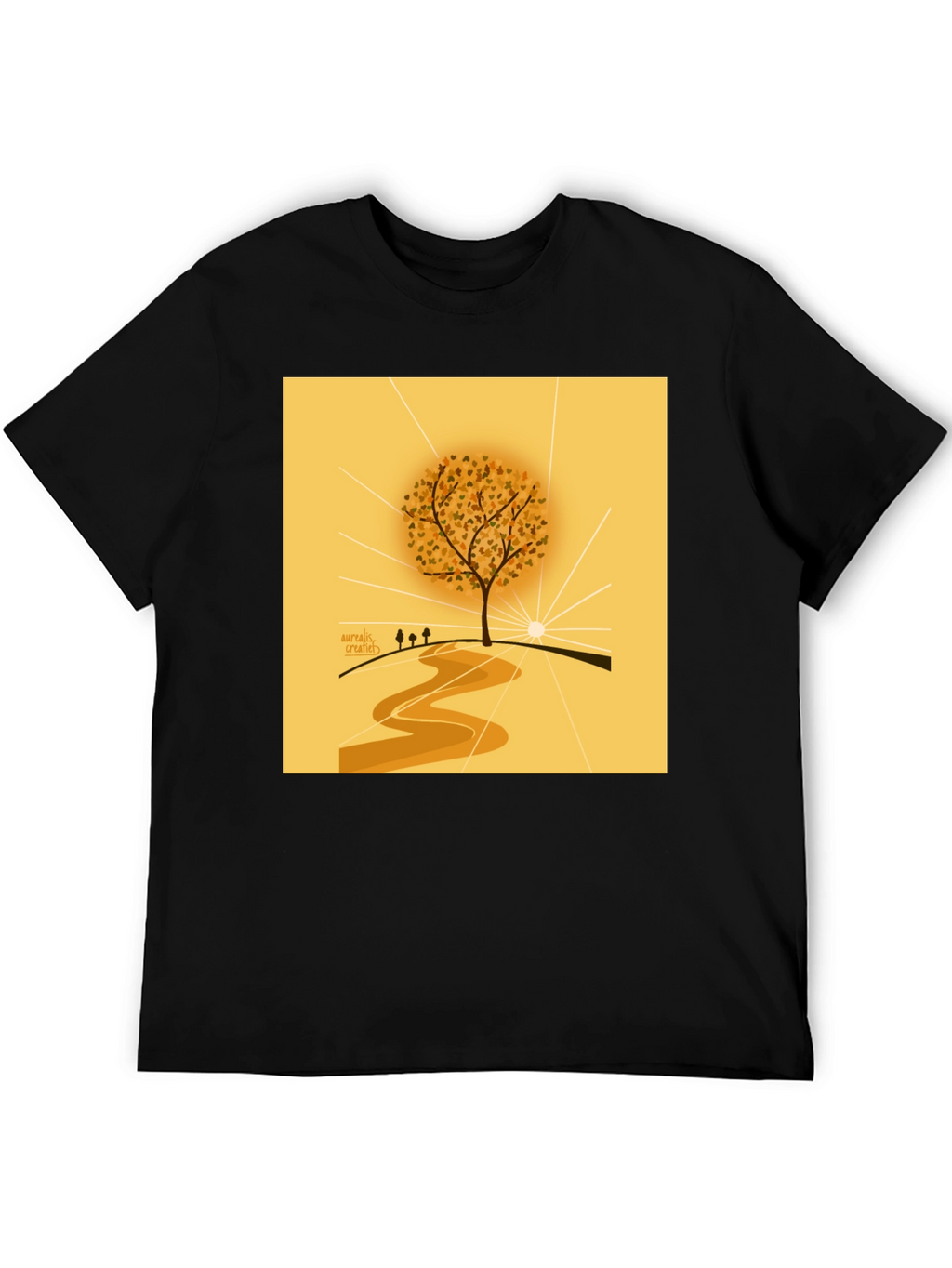 Nature Inspired Graphic Tee - Artistic Tree Design