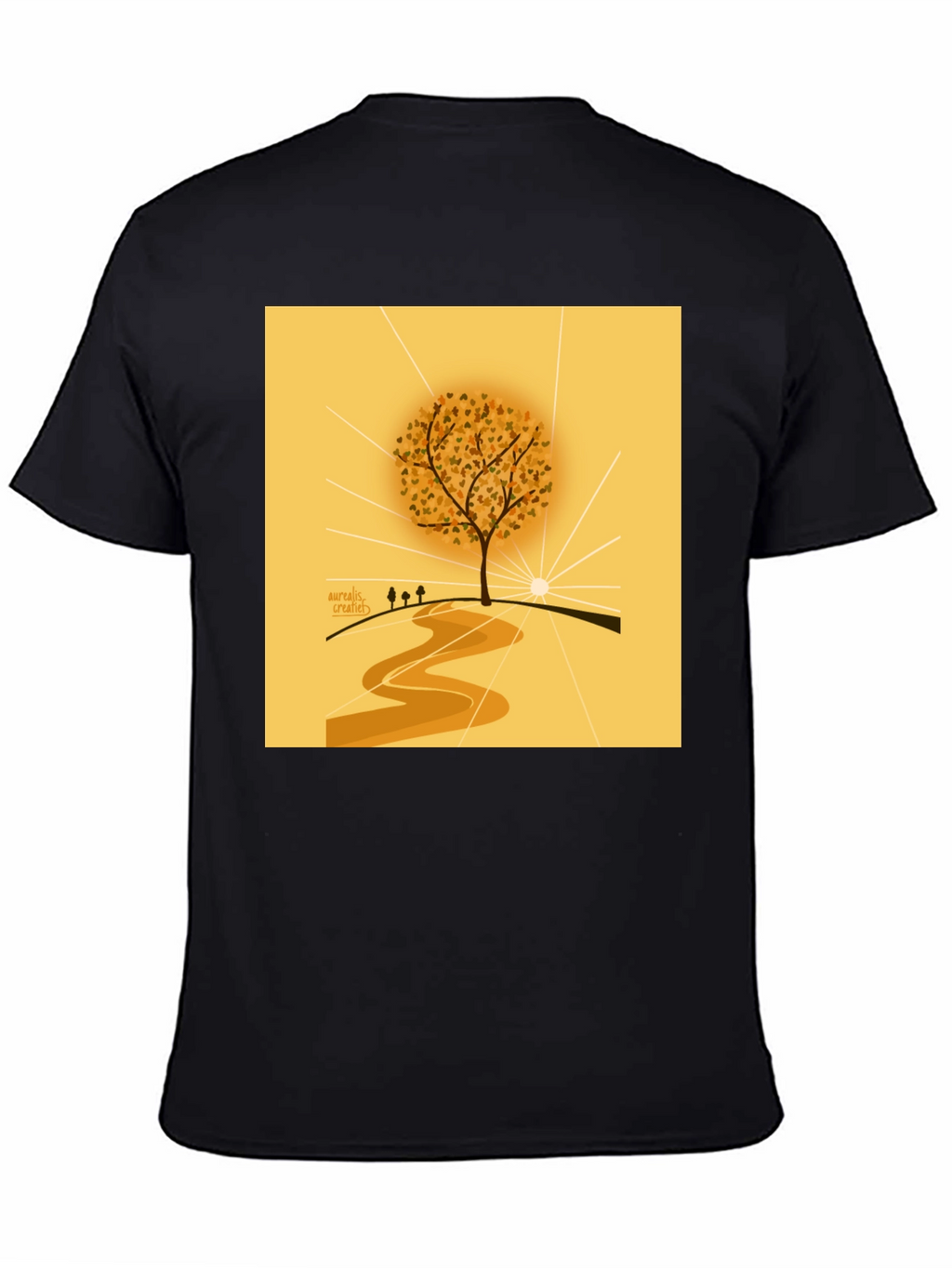 Nature Inspired Graphic Tee - Artistic Tree Design