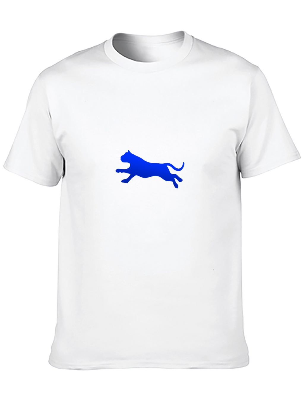 Blue Panther Graphic Tee - Stylish Black T-Shirt