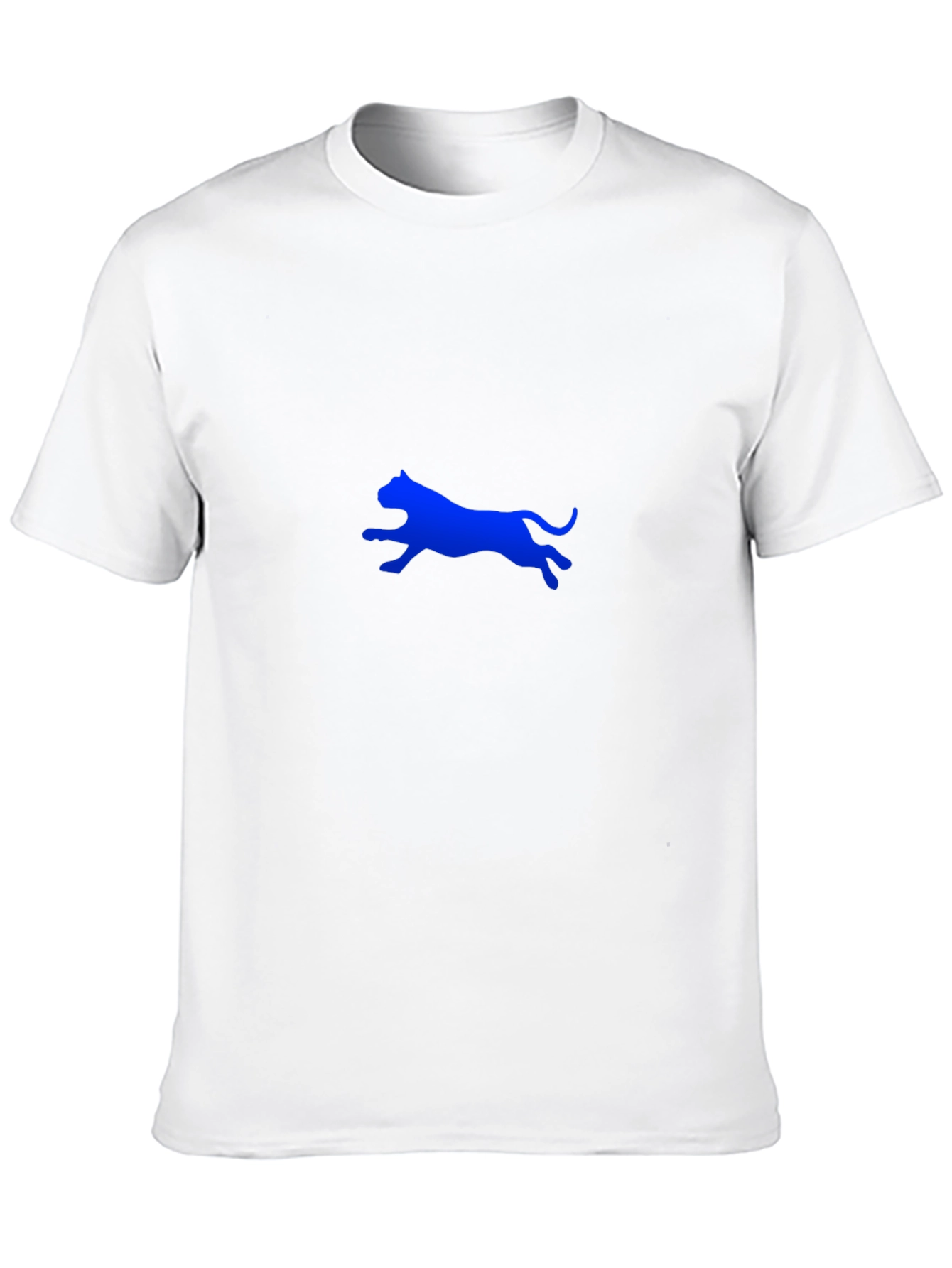 Blue Panther Graphic Tee - Stylish Black T-Shirt