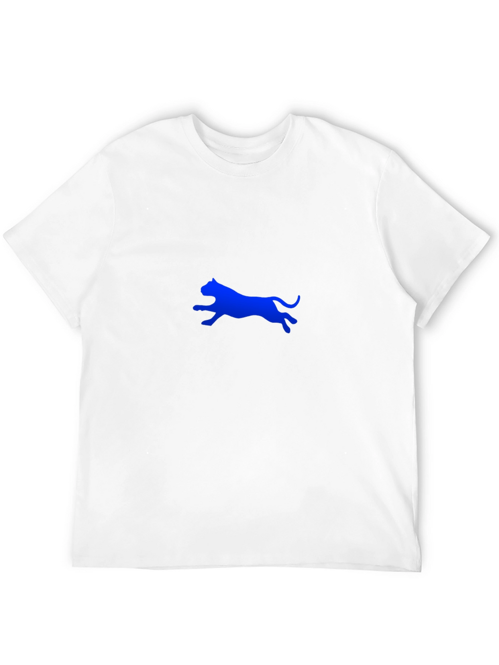 Blue Panther Graphic Tee - Stylish Black T-Shirt