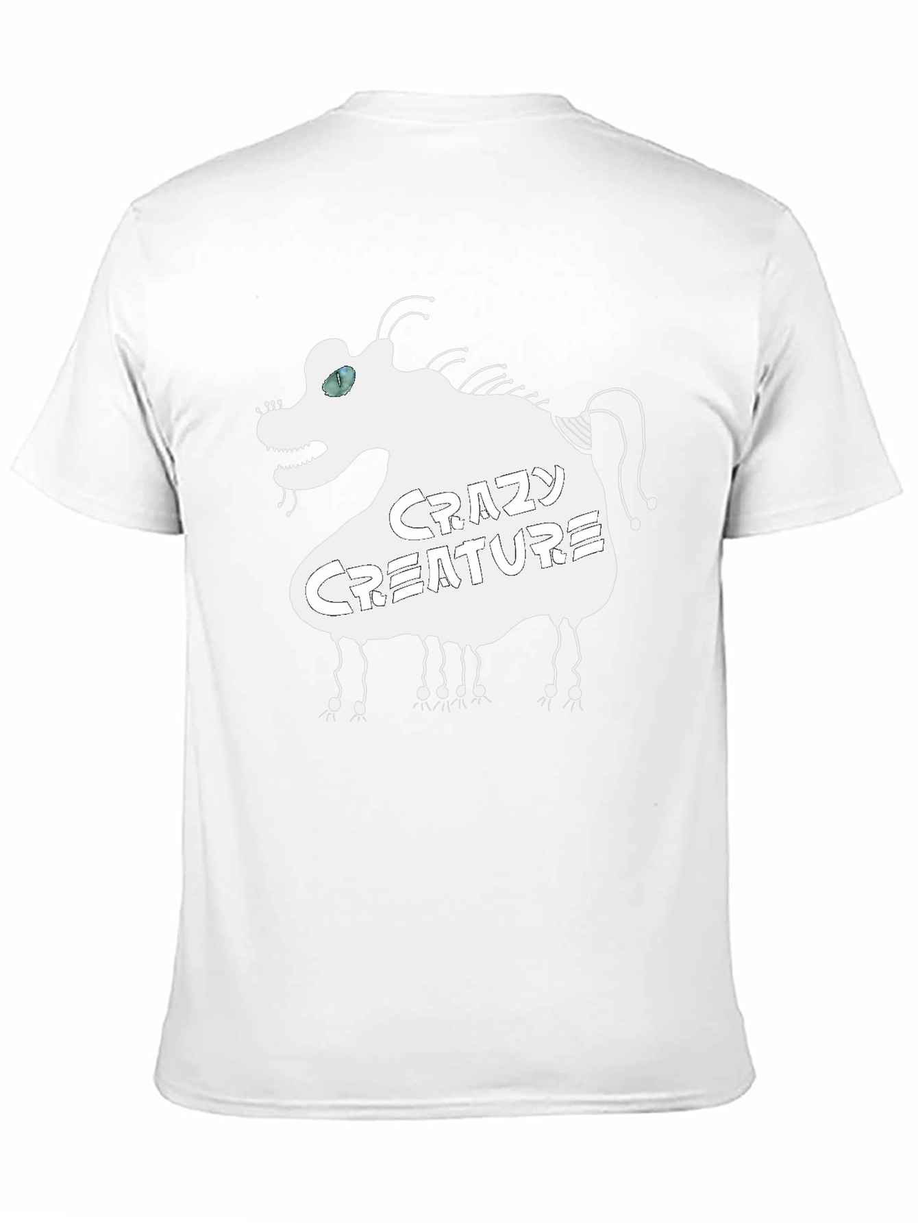 Crazy Creature Graphic T-Shirt - Unique Design