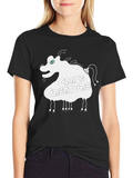 Crazy Creature Graphic T-Shirt - Unique Design