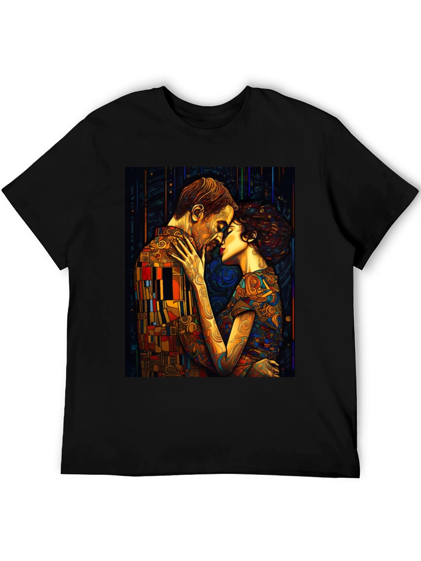 The Kiss T-Shirt - Gustav Klimt Art Tee