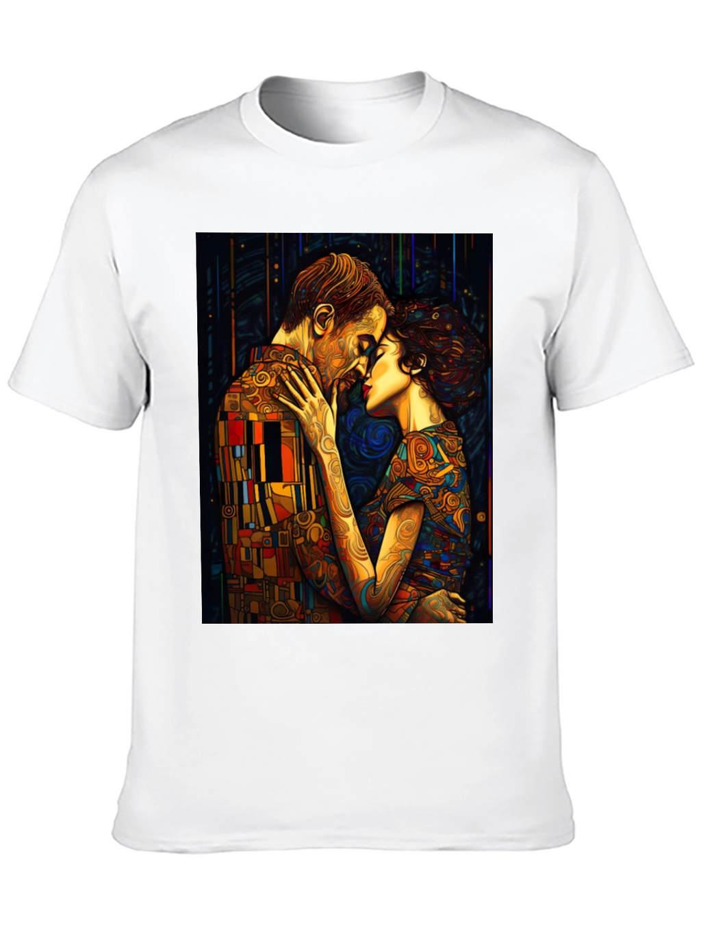 The Kiss T-Shirt - Gustav Klimt Art Tee
