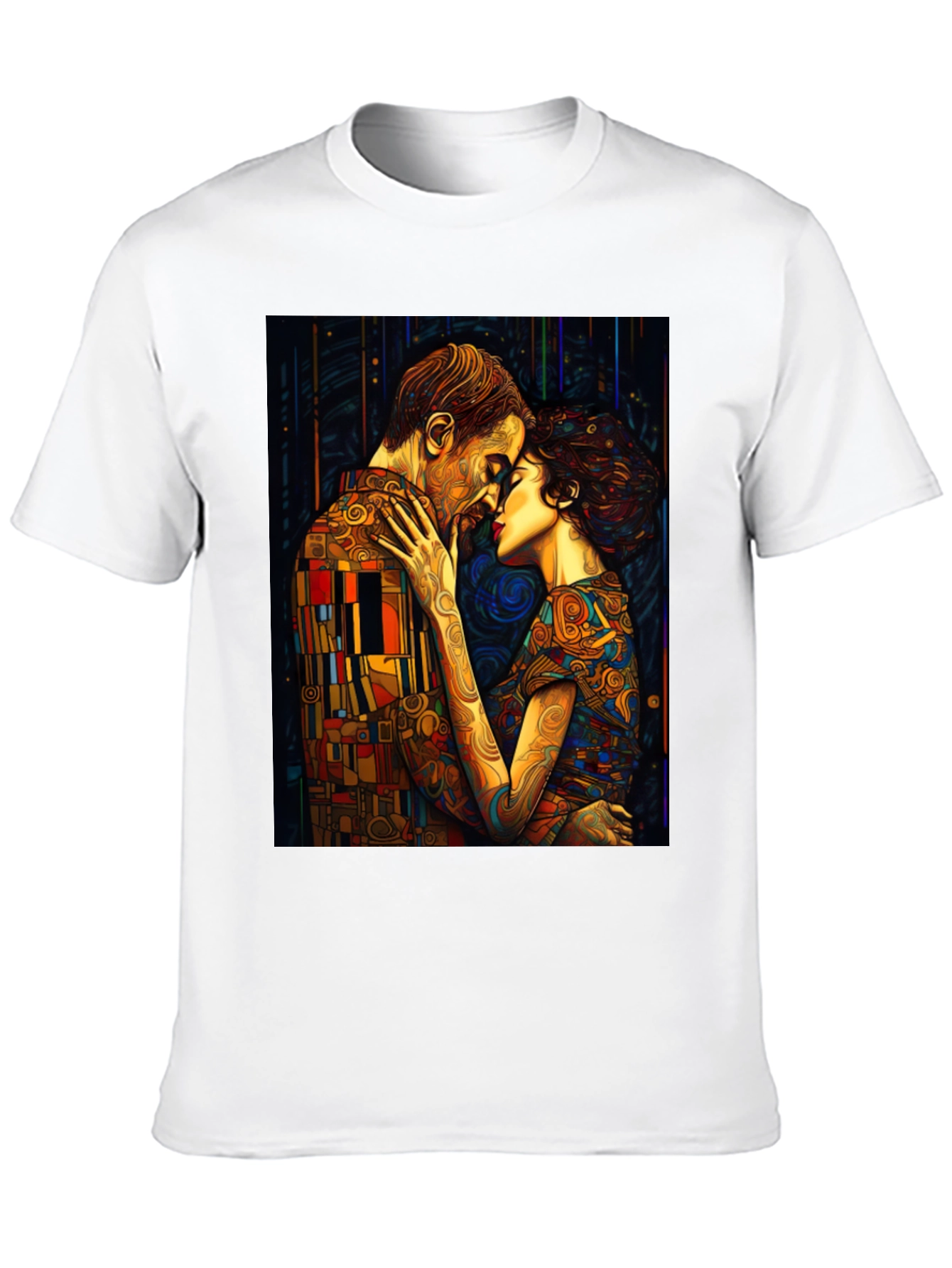 The Kiss T-Shirt - Gustav Klimt Art Tee