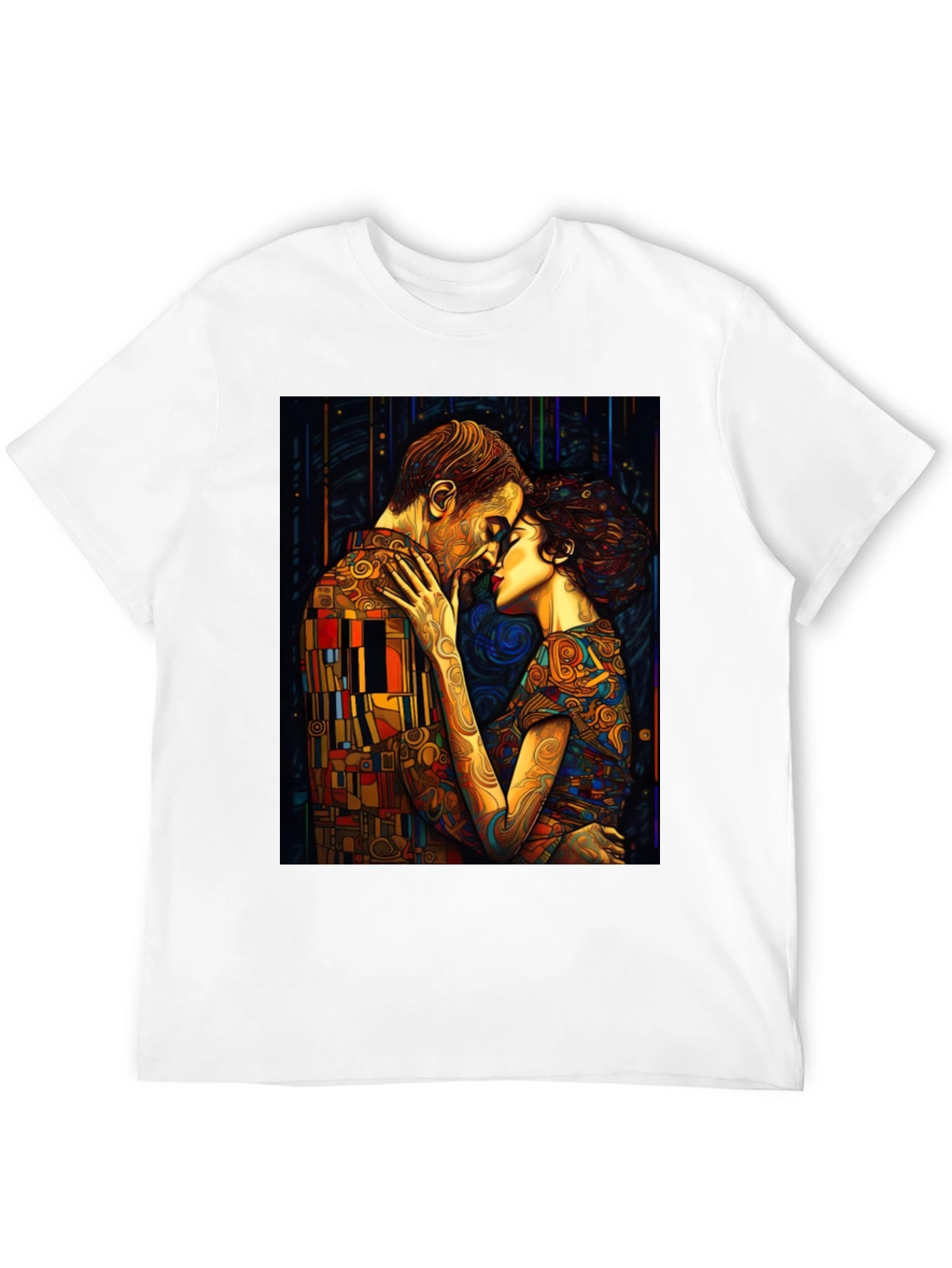 The Kiss T-Shirt - Gustav Klimt Art Tee
