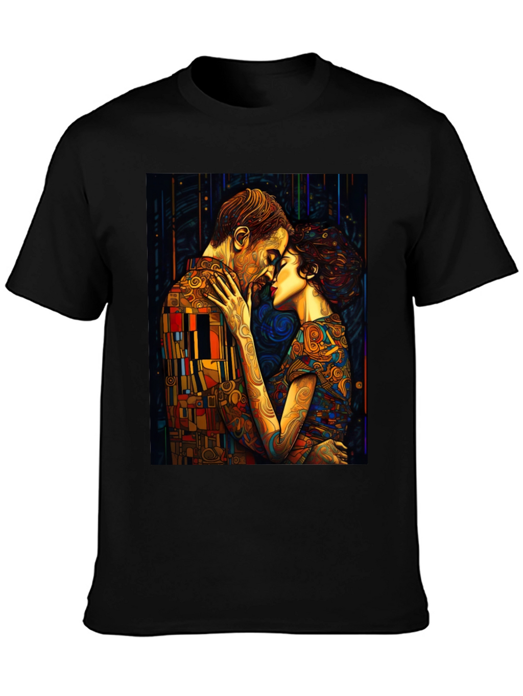 The Kiss T-Shirt - Gustav Klimt Art Tee