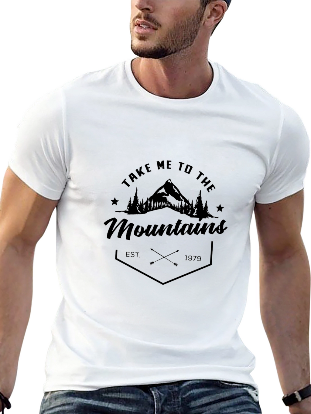Mountains Graphic T-Shirt - Adventure Ready!