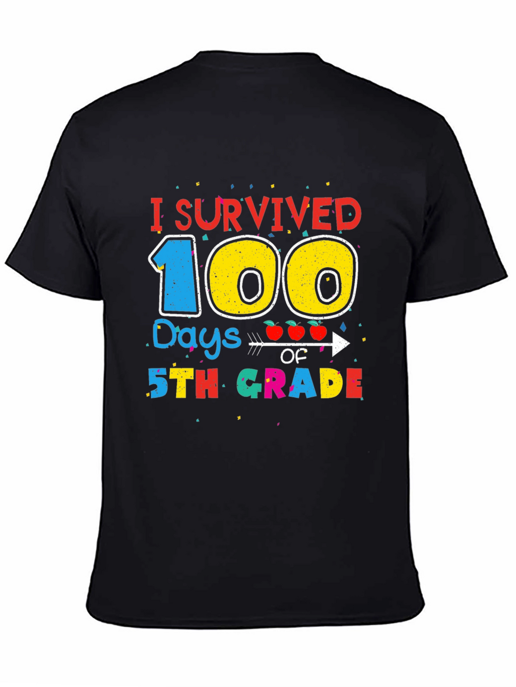 I Survived 100 Days of 5th Grade T-Shirt