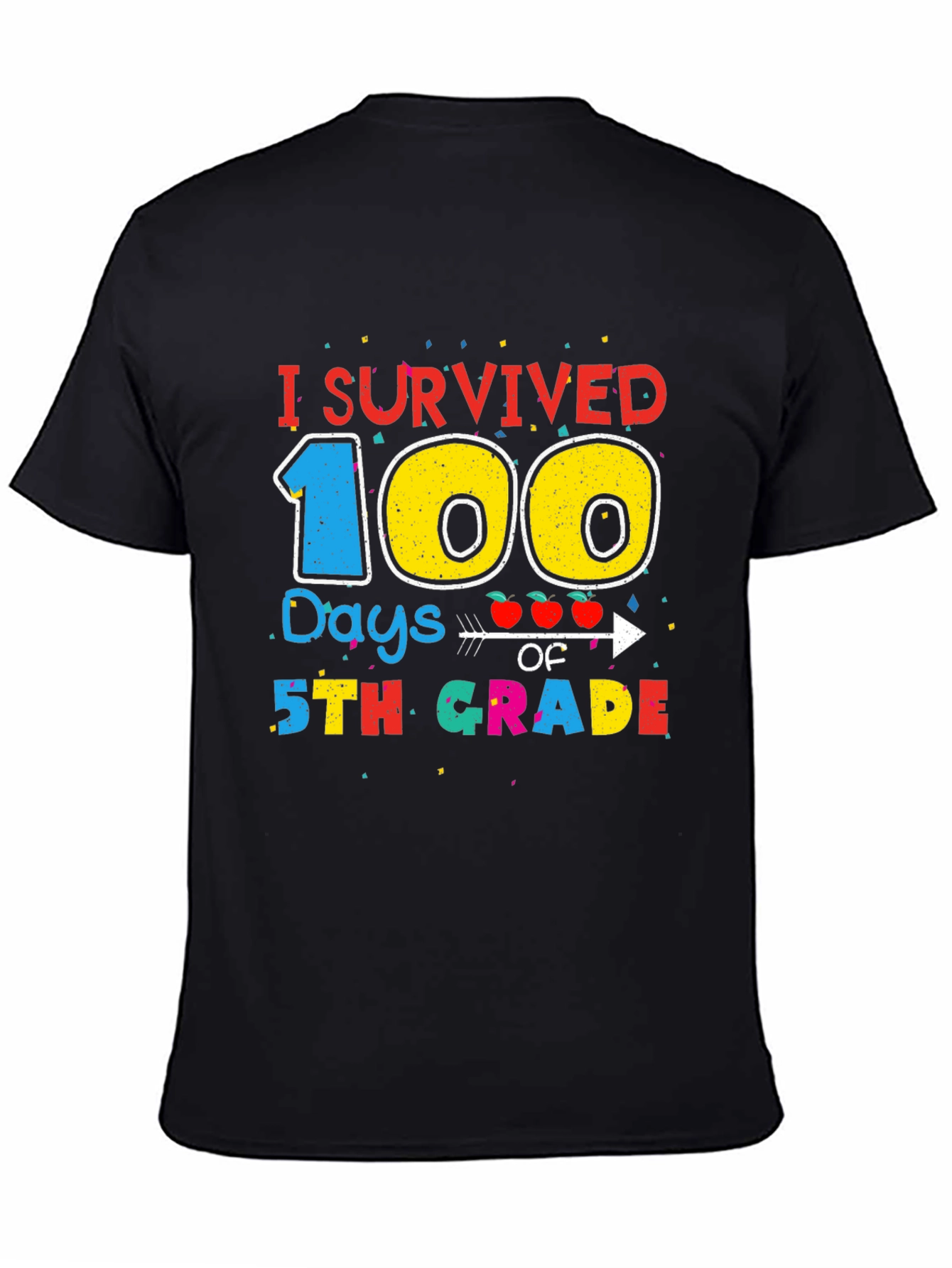 I Survived 100 Days of 5th Grade T-Shirt