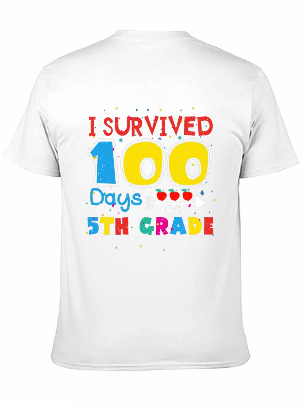 I Survived 100 Days of 5th Grade T-Shirt