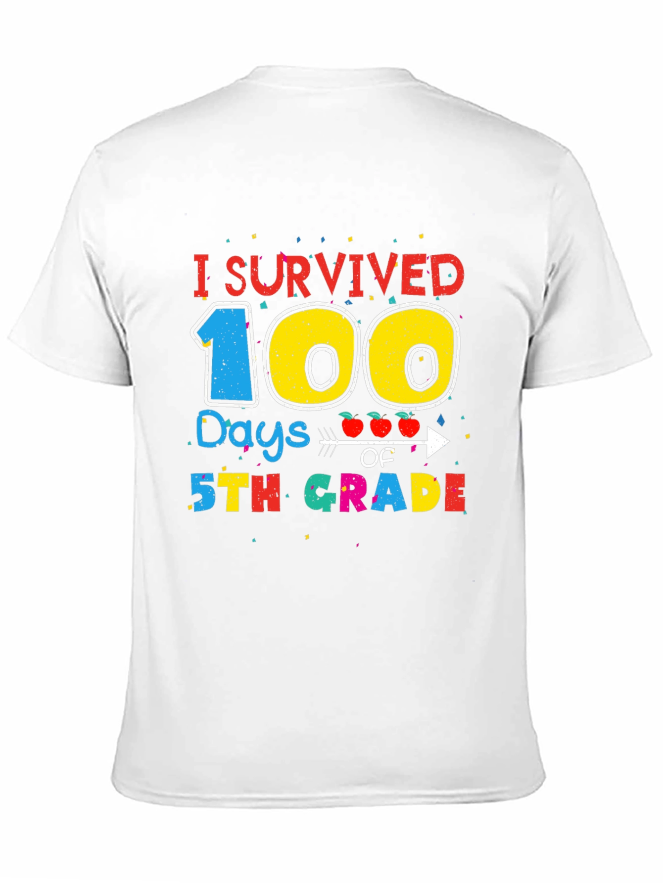 I Survived 100 Days of 5th Grade T-Shirt