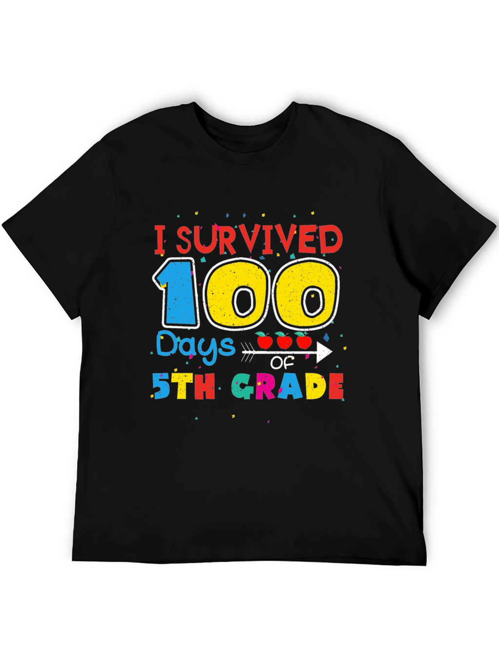 I Survived 100 Days of 5th Grade T-Shirt