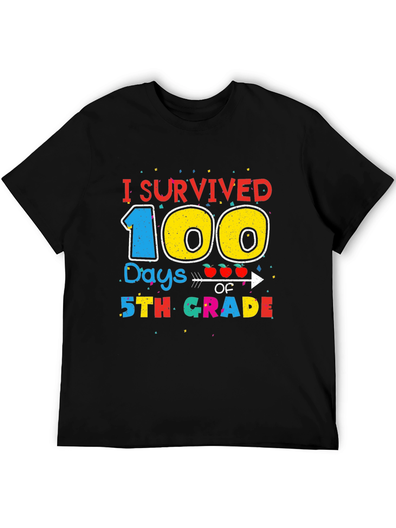 I Survived 100 Days of 5th Grade T-Shirt