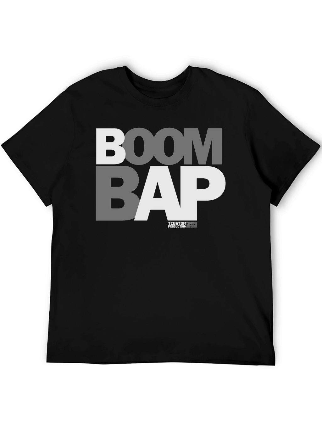 Boom Bap Graphic Tee - Black Hip Hop T-Shirt