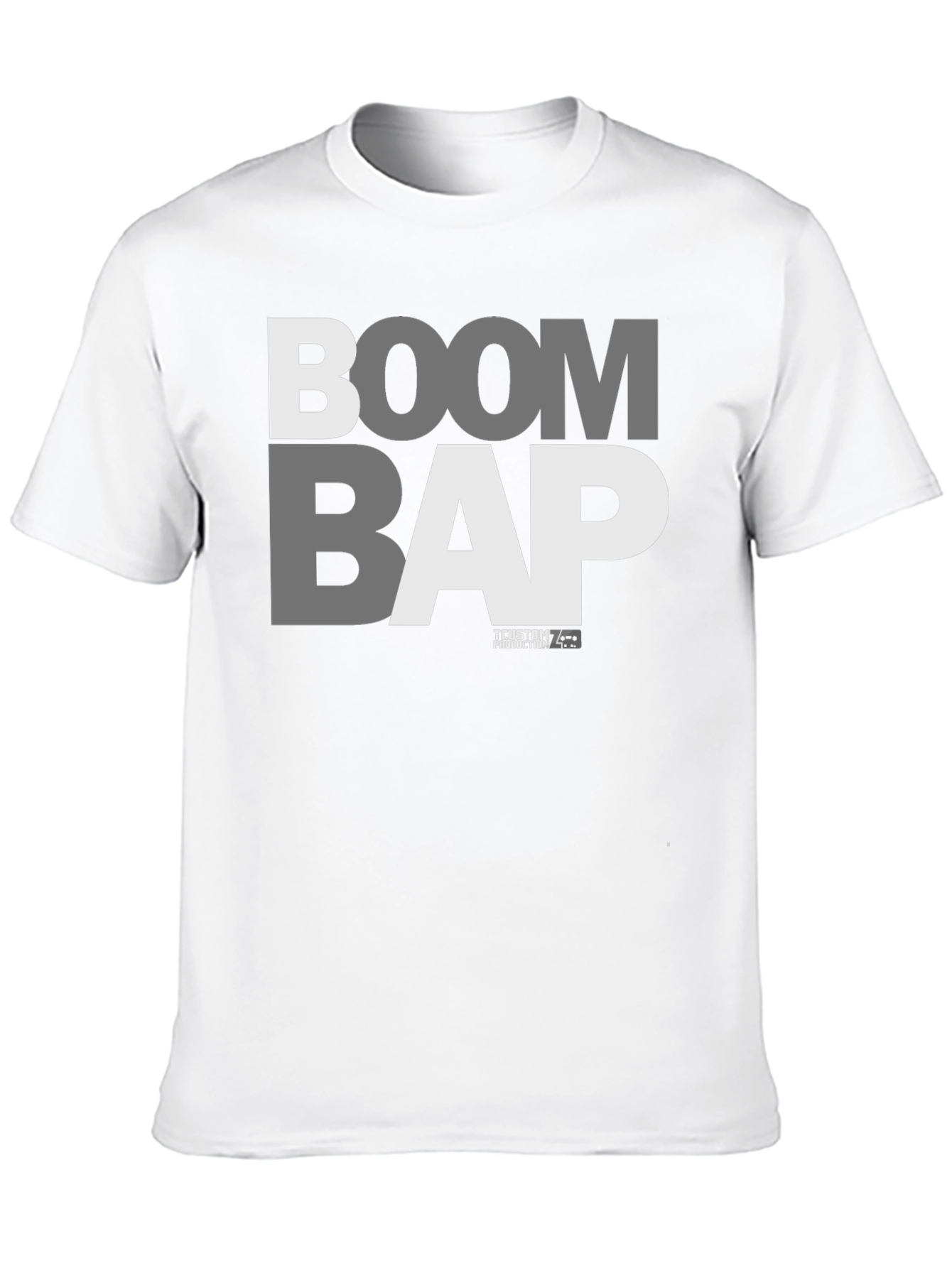 Boom Bap Graphic Tee - Black Hip Hop T-Shirt