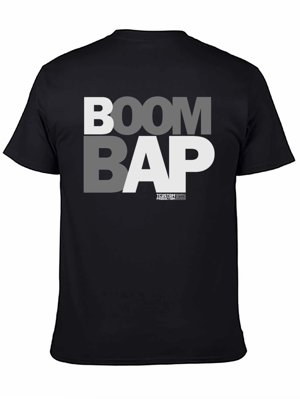Boom Bap Graphic Tee - Black Hip Hop T-Shirt
