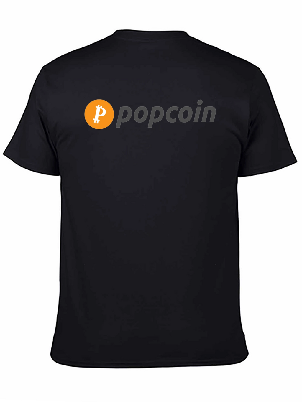 Popcoin Bitcoin Inspired Graphic T-Shirt