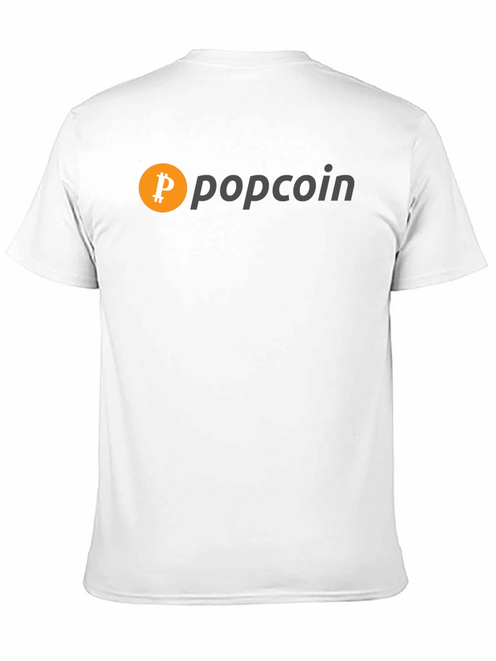 Popcoin Bitcoin Inspired Graphic T-Shirt