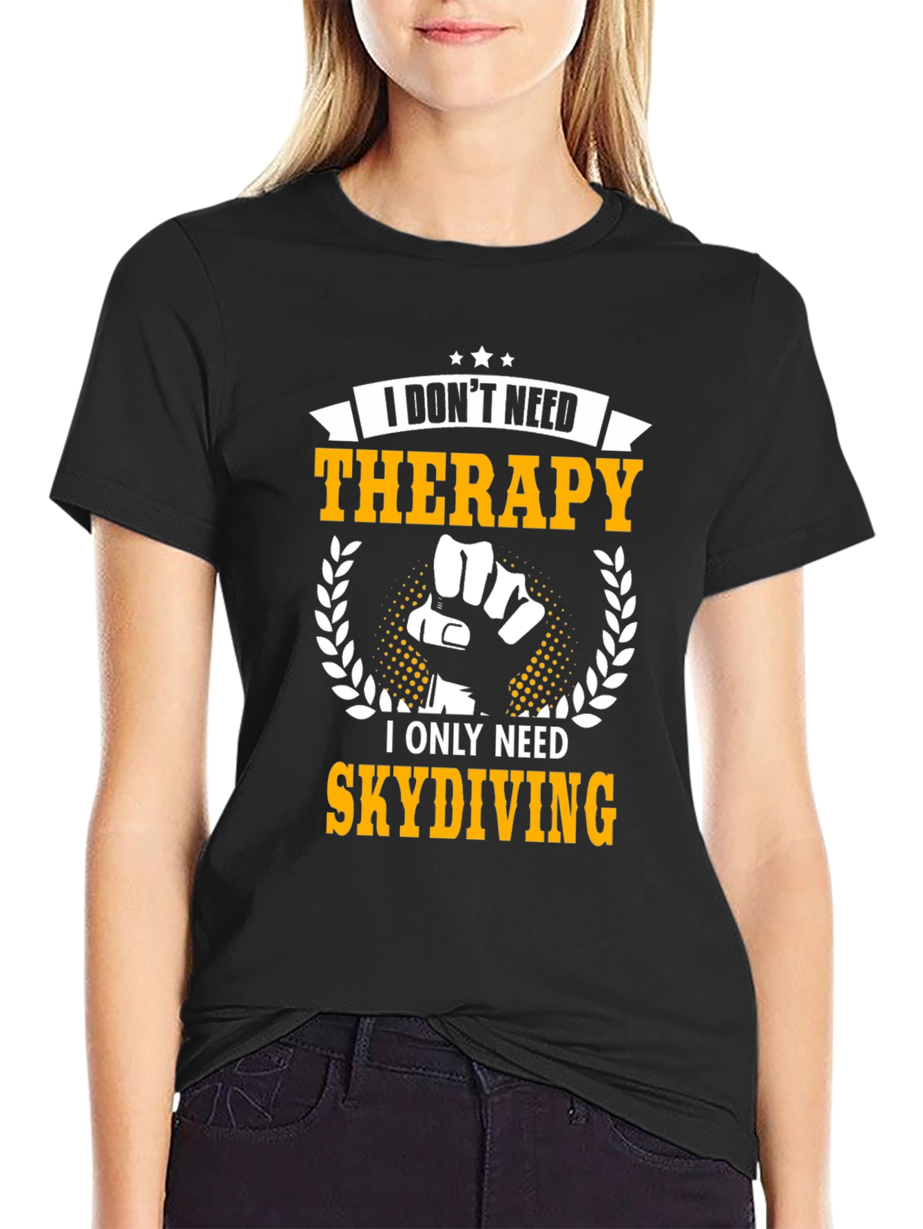 Skydiving Therapy T-Shirt