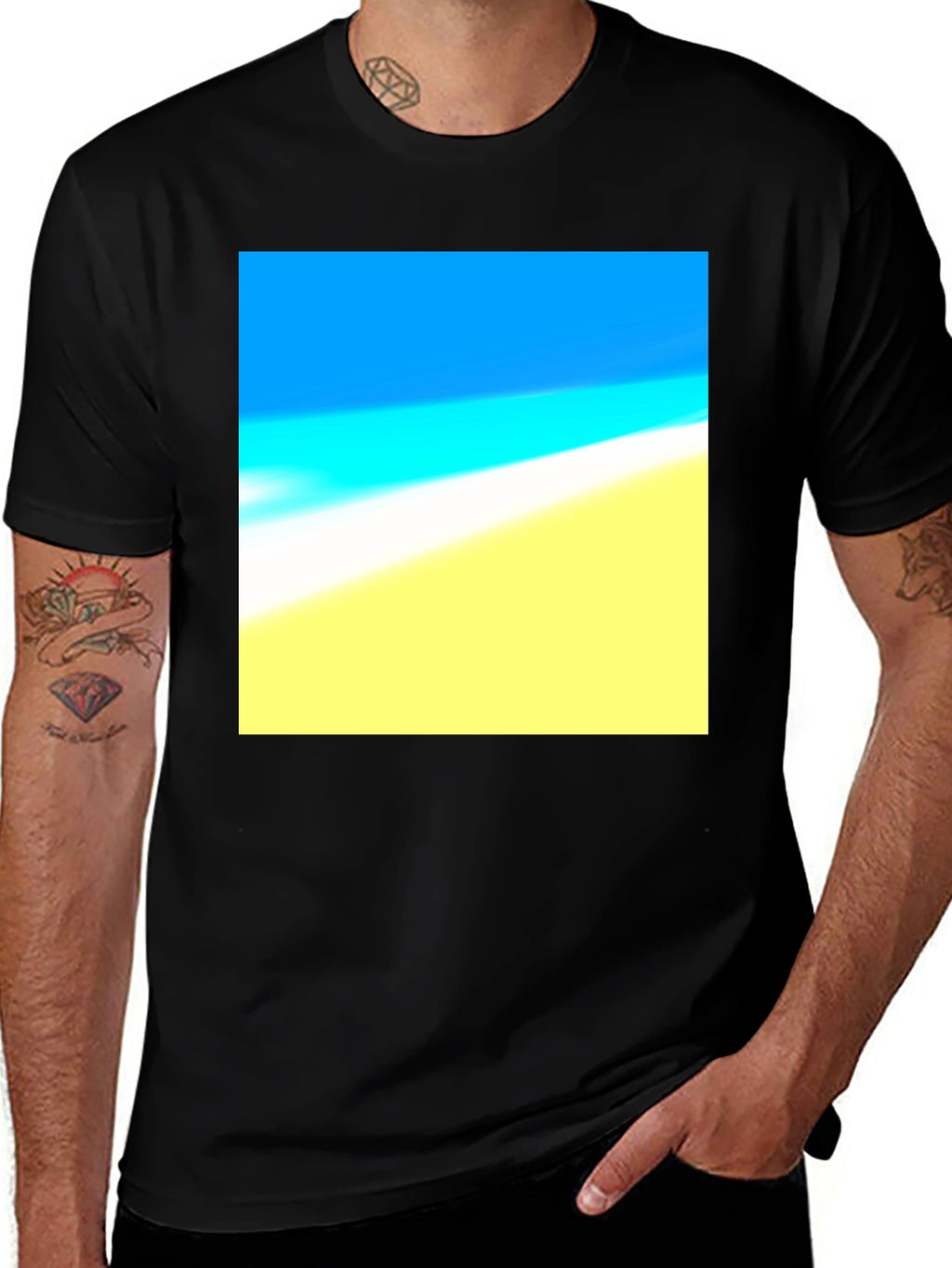 Beach Day T-Shirt - Soft Cotton Vibrant Design