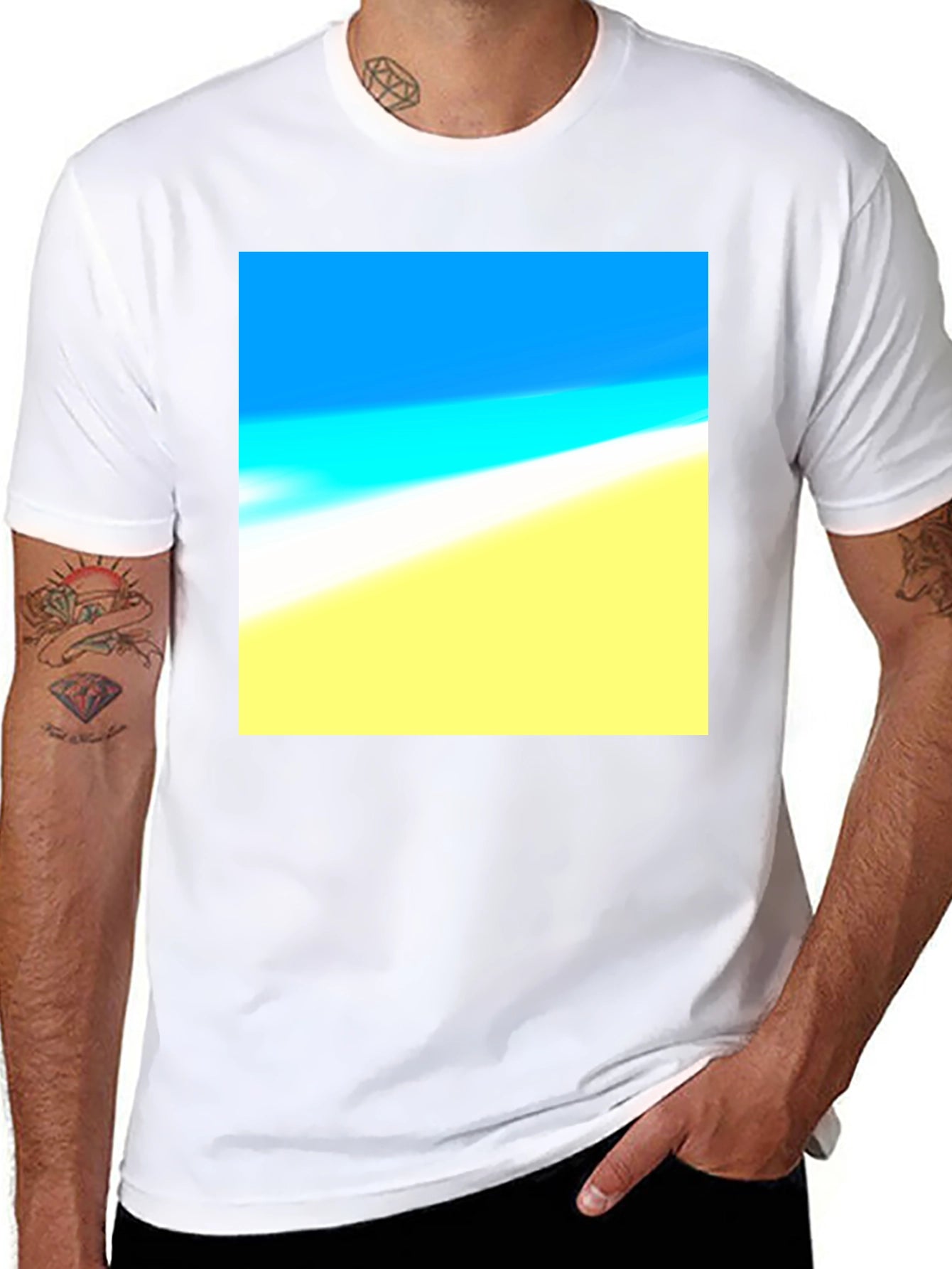 Beach Day T-Shirt - Soft Cotton Vibrant Design