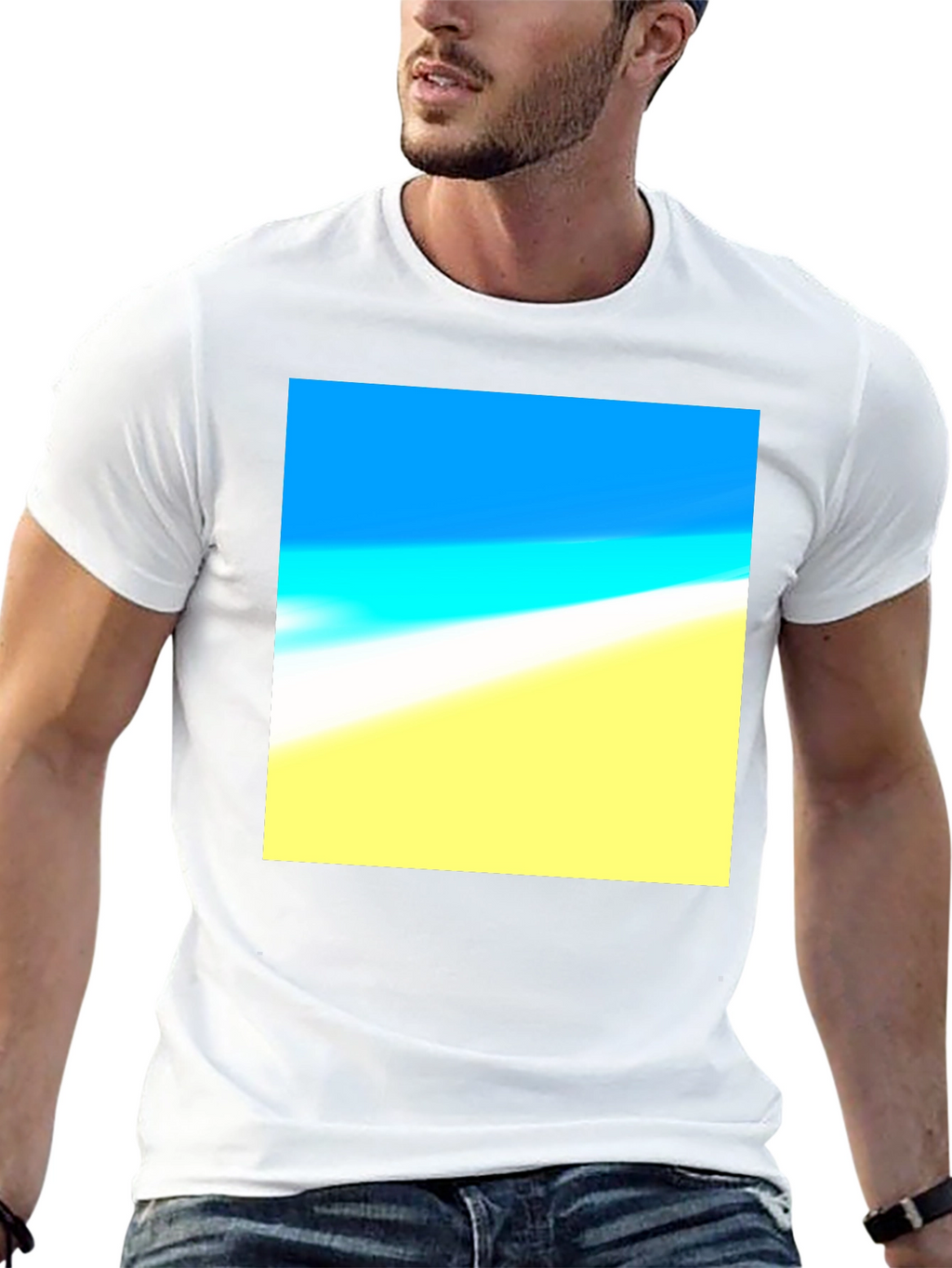 Beach Day T-Shirt - Soft Cotton Vibrant Design