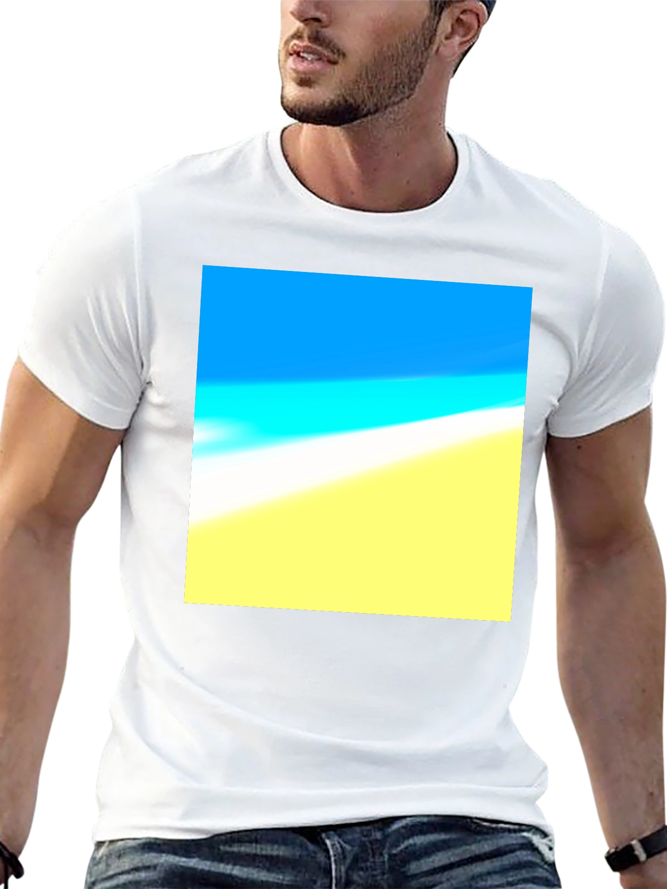 Beach Day T-Shirt - Soft Cotton Vibrant Design