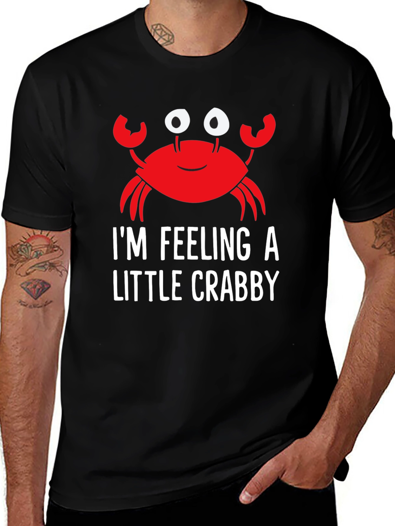 Crabby T-Shirt: Funny Crab Graphic Tee