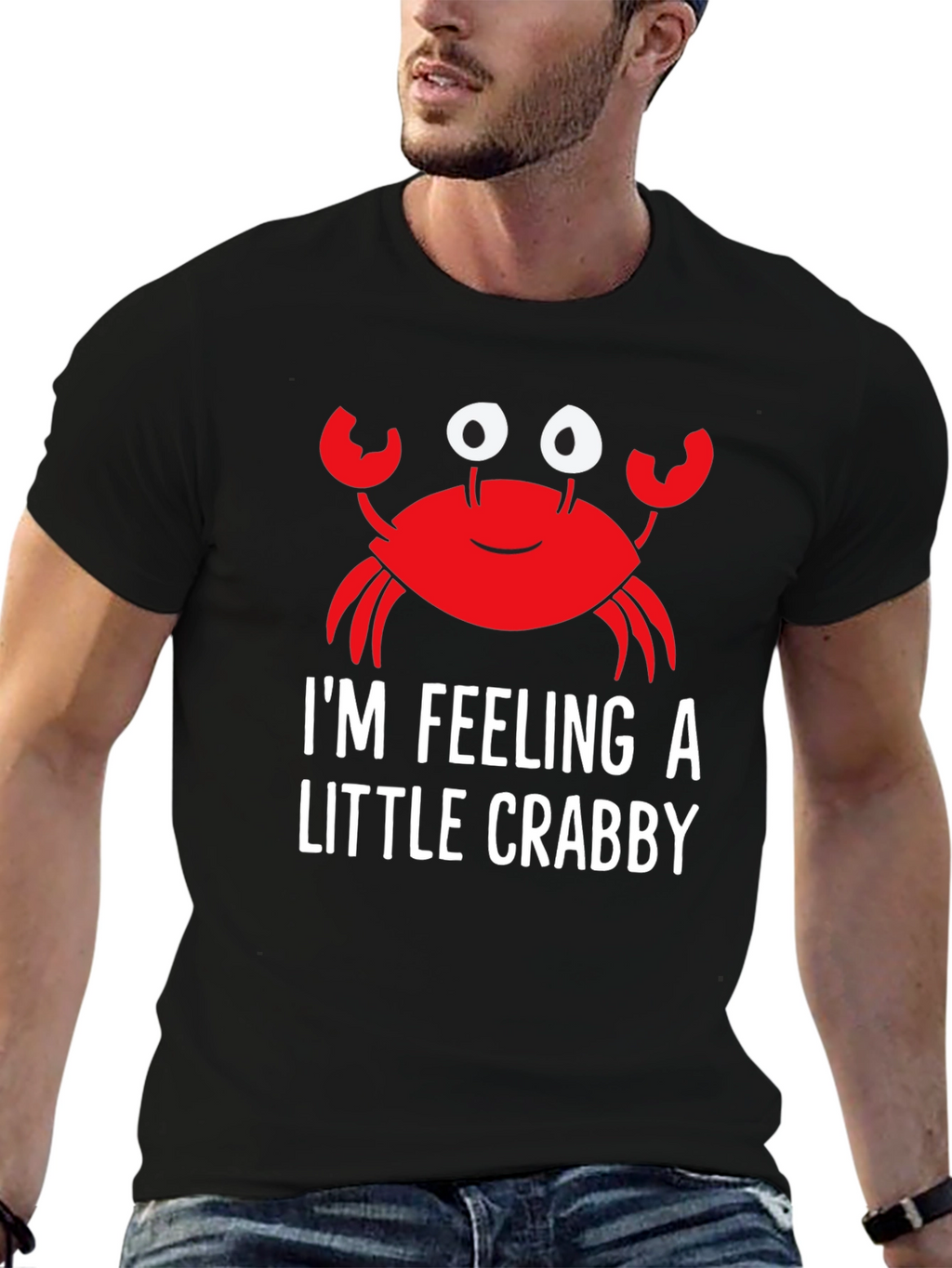 Crabby T-Shirt: Funny Crab Graphic Tee
