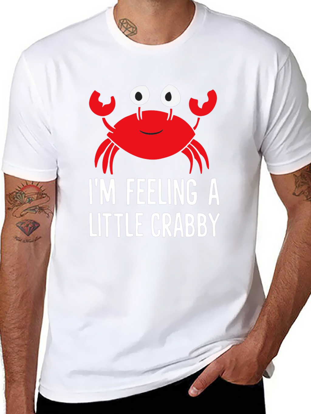 Crabby T-Shirt: Funny Crab Graphic Tee