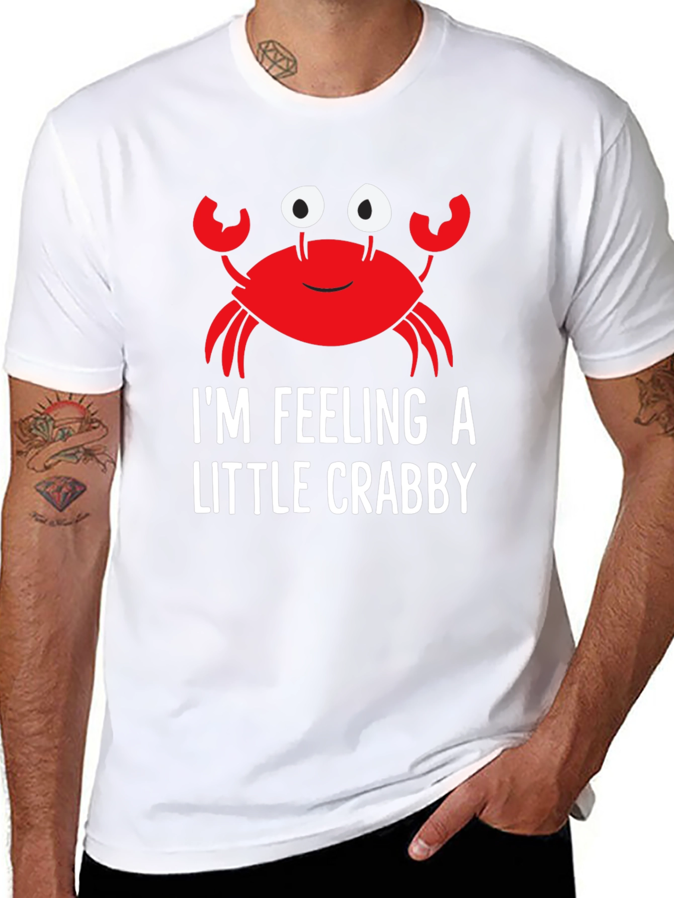 Crabby T-Shirt: Funny Crab Graphic Tee